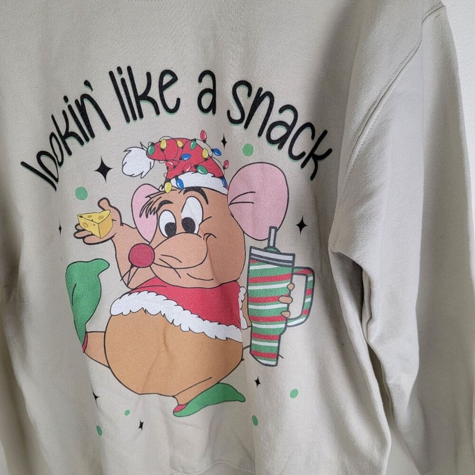 Gildan Gus Gus Christmas Sweatshirt Cotton Blend Gildan Heavy Blend Size M / US 6-8 / IT 42-44 - 3 Thumbnail