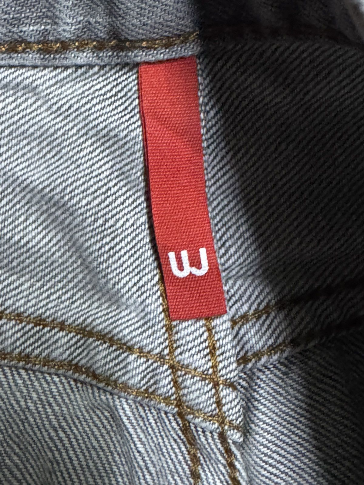 Uniqlo Uniqlo UJ Grey Denim Loose Straight Jeans Size US 32 / EU 48 - 11 Thumbnail