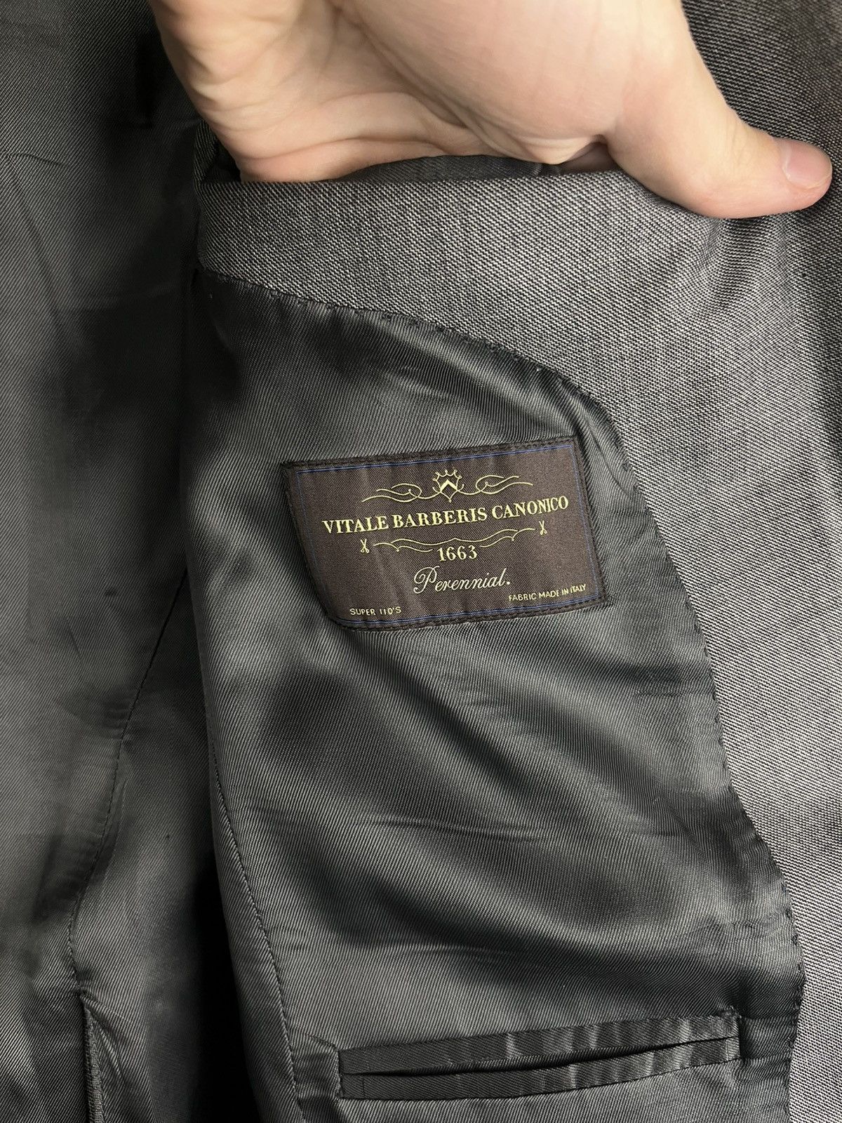 Boggi Boggi Milano Icons Luxury Wool Suit Made in Italy Size 38R - 16 Thumbnail