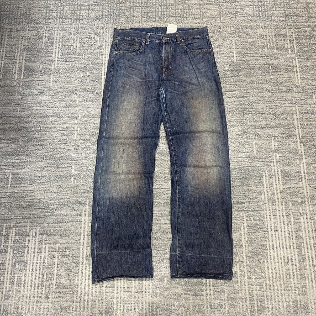 Calvin Klein Sick☠️ CK Vintage Wash Jeans Denim Punk Grunge 90s Size US 32 / EU 48 - 2 Thumbnail