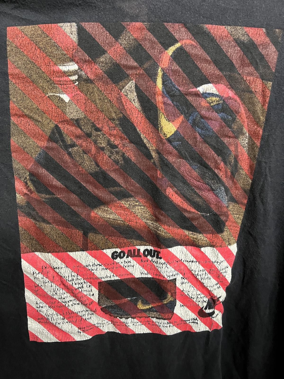 Nike Faded Nike T-shirt Waffle Trainer Blue x Yellow Go All Out L Size US L / EU 52-54 / 3 - 3 Thumbnail
