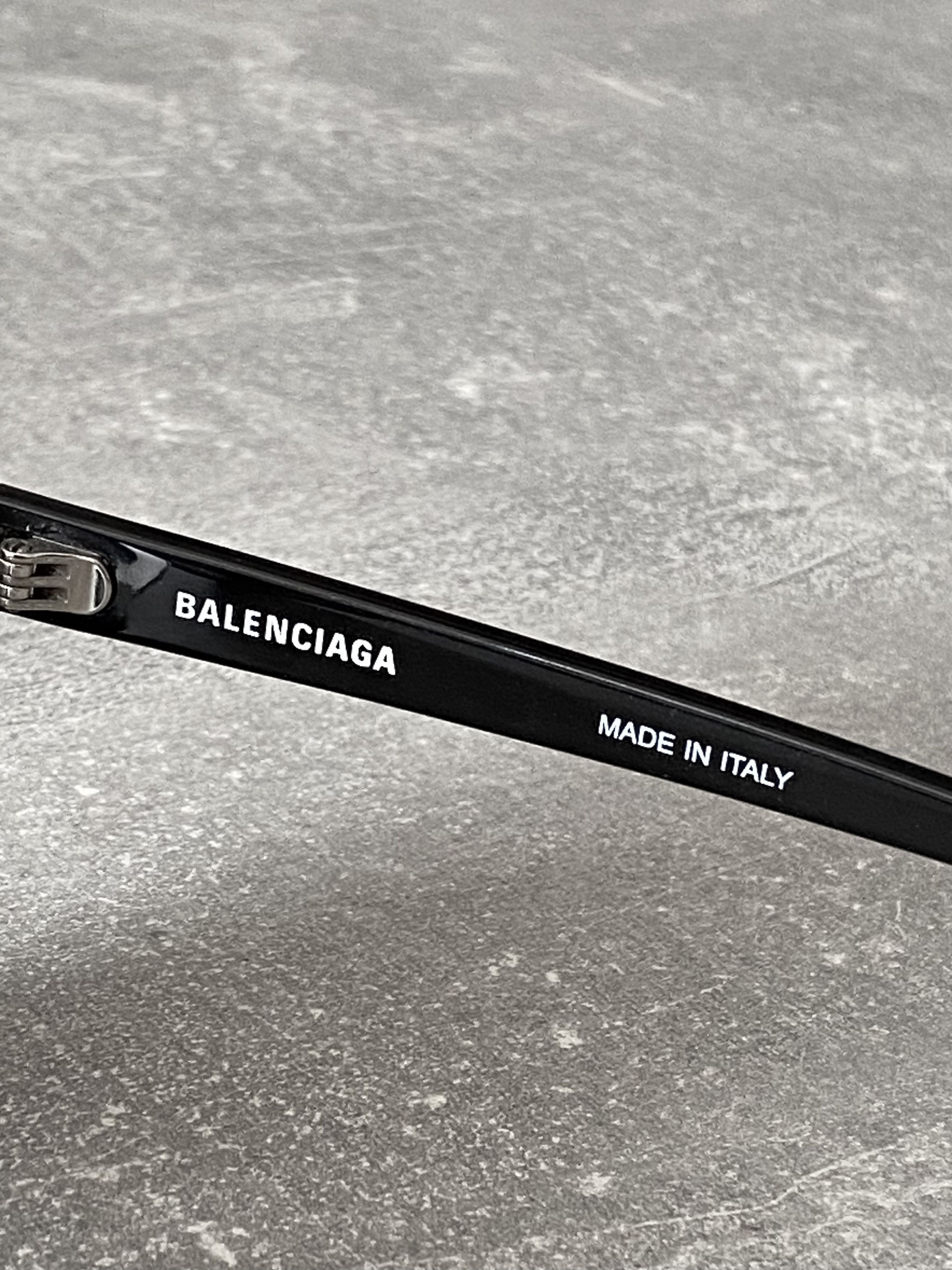 Balenciaga BALENCIAGA Sunglasses BB0098S Shiny Black Size ONE SIZE - 5 Thumbnail