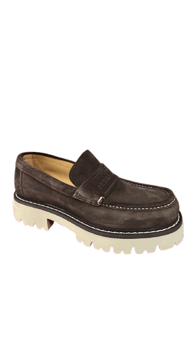 Salvatore Ferragamo o1s1rm0725 Penny Loafers in Brown Size US 9.5 / EU 42-43 - 1 Preview