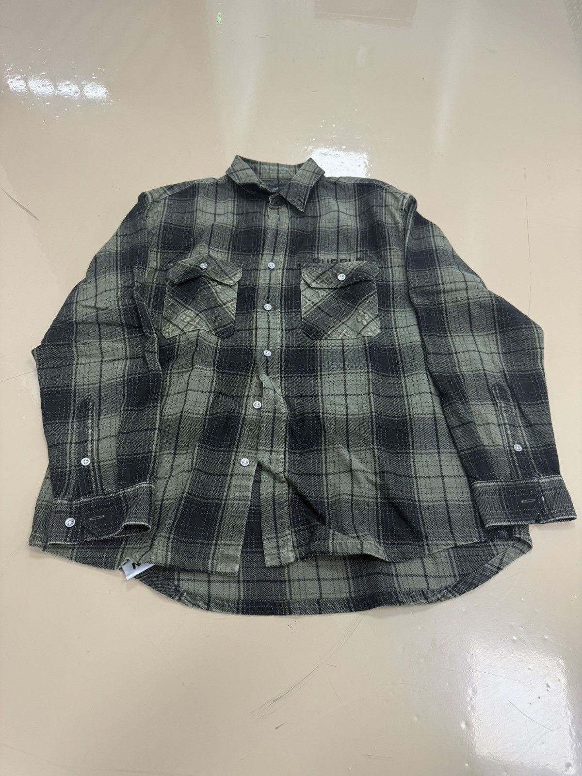 Purple Brand Green Flannel