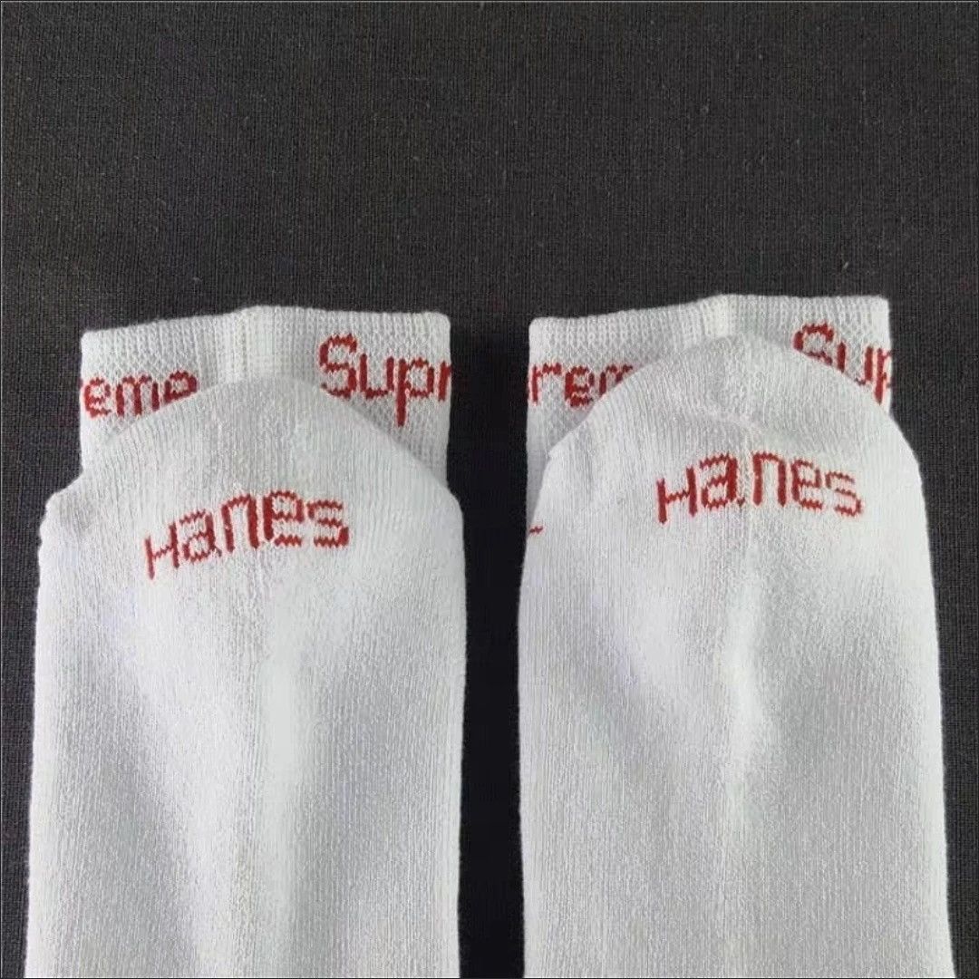 Supreme Supreme x Hanes 4 Pairs Cushion Crew Socks Size ONE SIZE - 6 Thumbnail