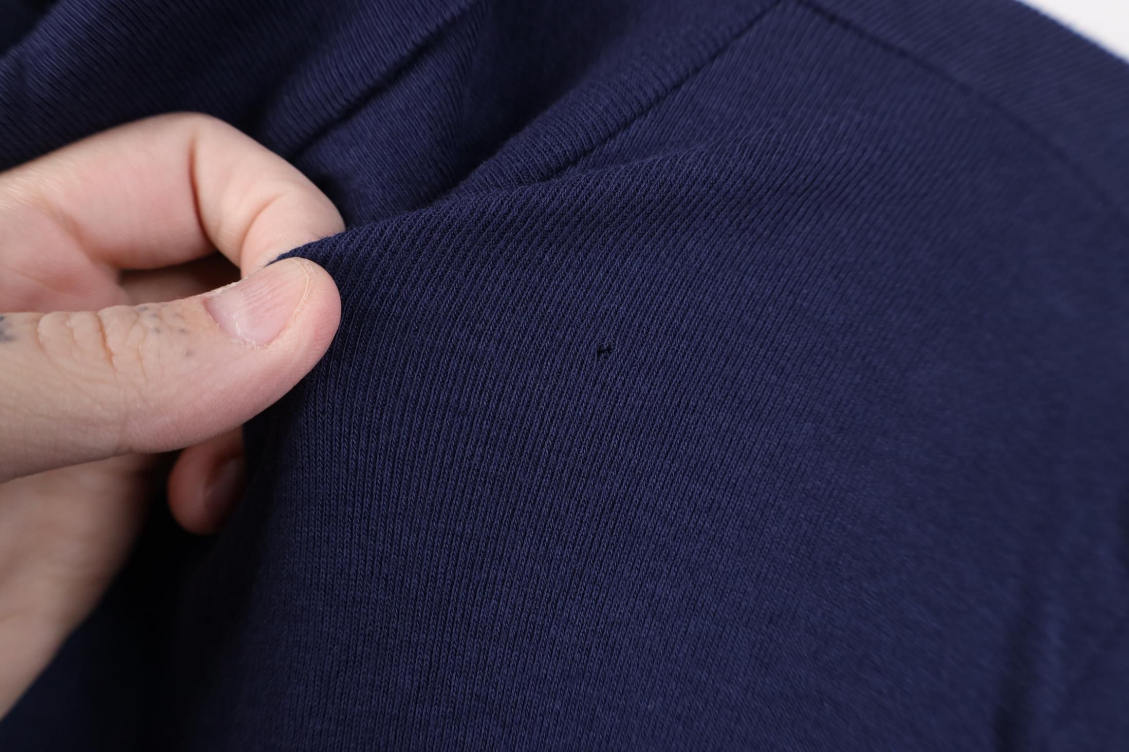 Polo Ralph Lauren Vintage 90s Ralph Lauren Ribbed Knit Turtleneck T-Shirt Blue Size XL / US 12-14 / IT 48-50 - 5 Thumbnail