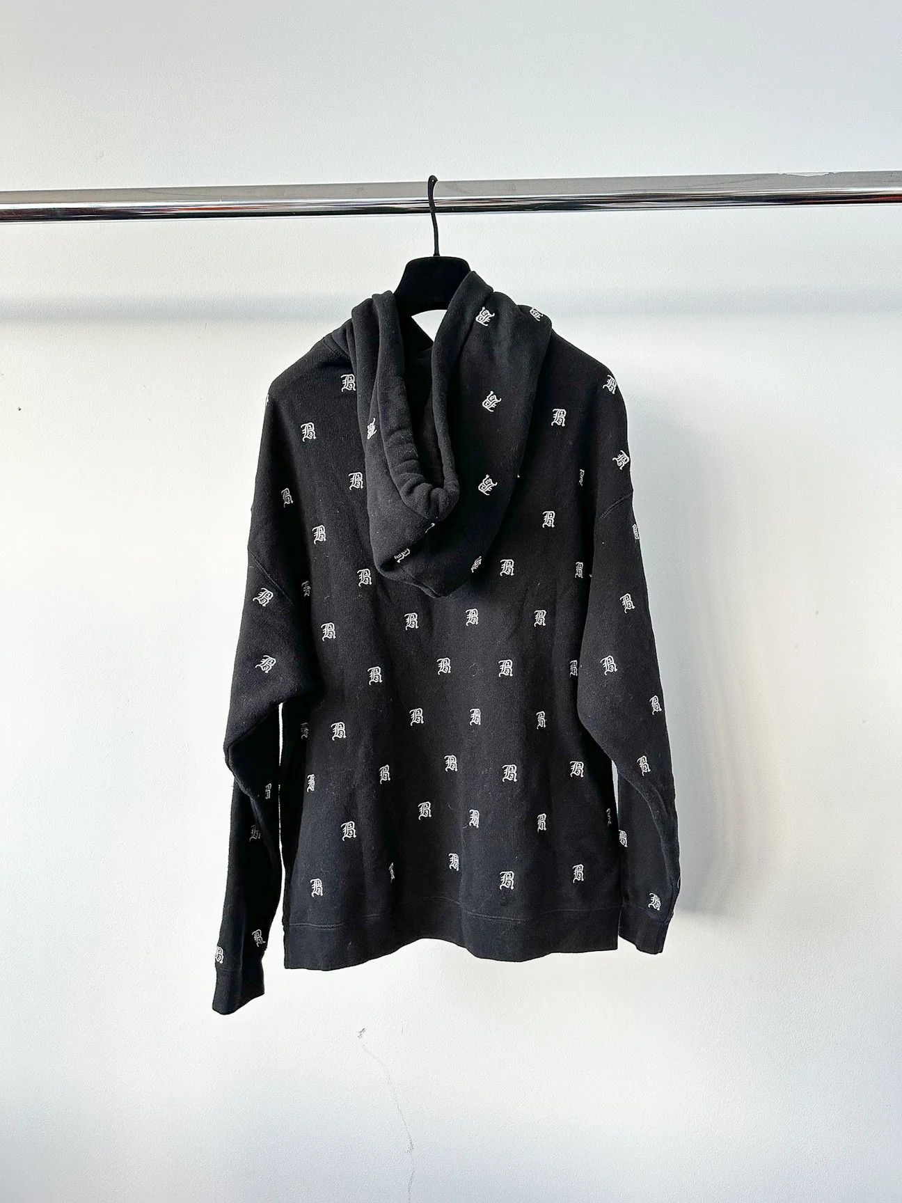 R13 R13 Japanese Fabric Black Embroidered Hoodie Size US S / EU 44-46 / 1 - 5 Thumbnail