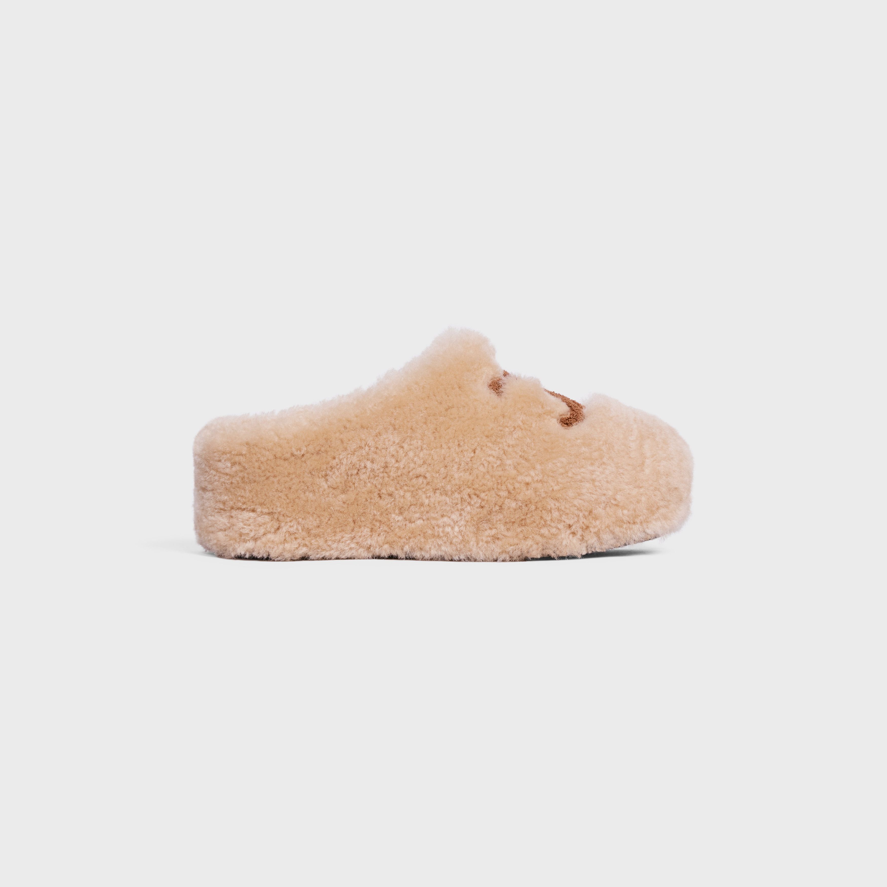 Celine CELINE FUR MULE in SHEARLING Size US 5 / IT 35 - 1 Thumbnail
