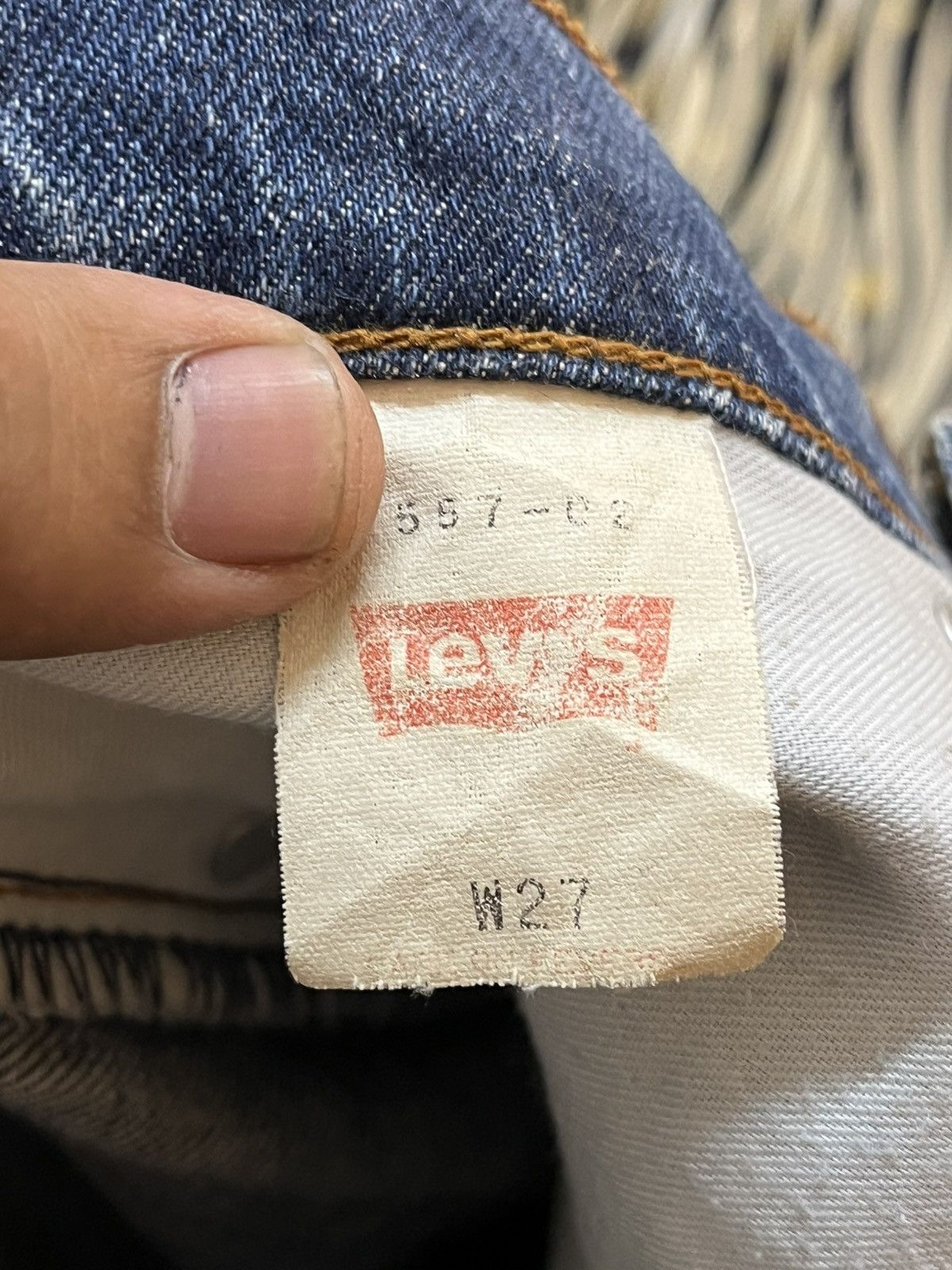 Levi's Vintage Levi’s 80’s 557 Flare Grunge Denim Size US 28 / EU 44 - 11 Thumbnail