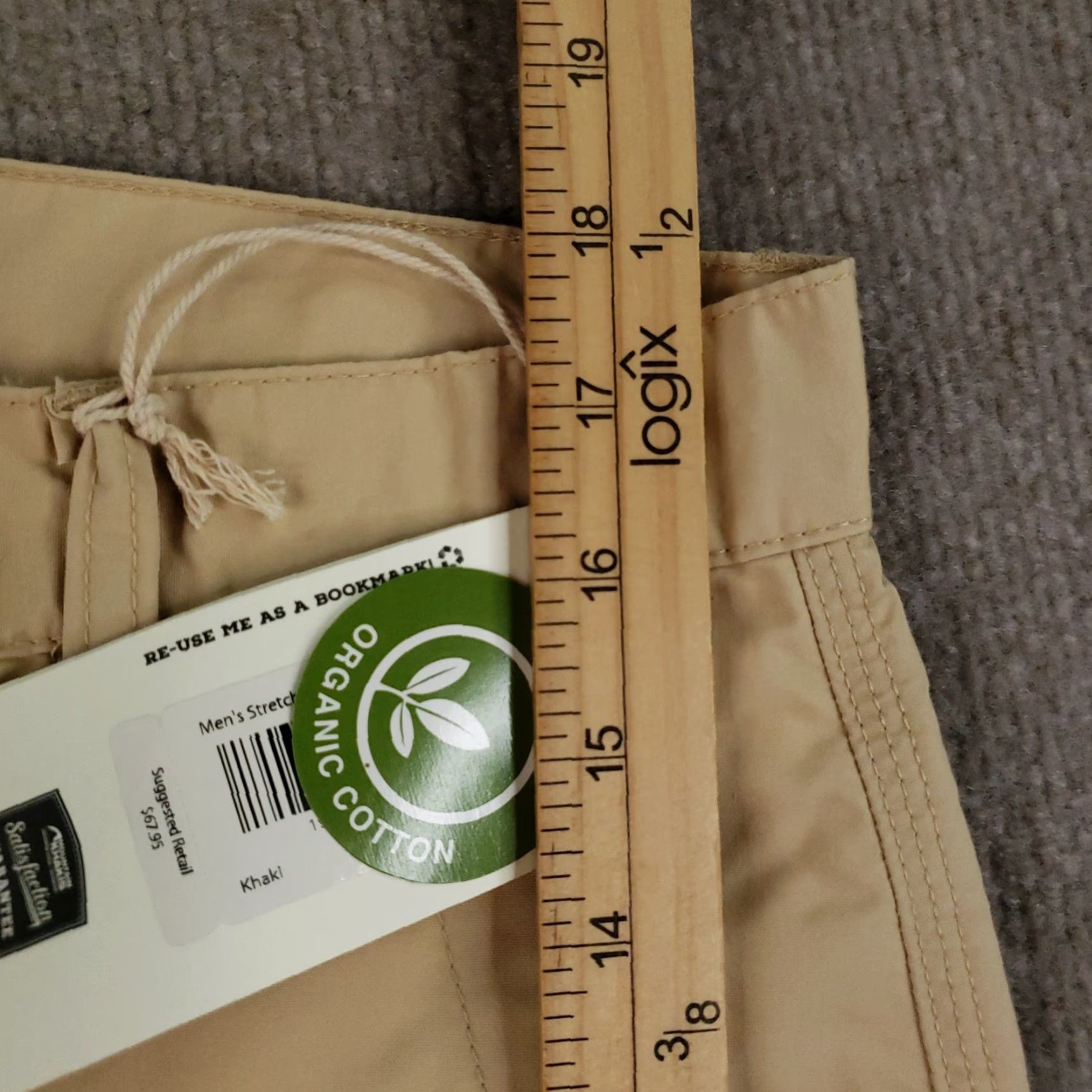 Mountain Khakis VINTAGE Mountain Khakis Shorts Mens 30 Beige Stretch Poplin Slim Fit 8" Inseam W82 Size US 30 / EU 46 - 5 Thumbnail