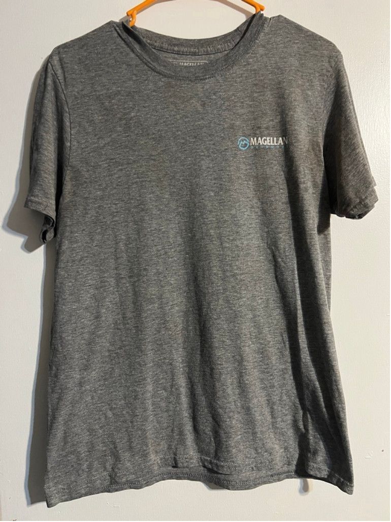 Other Men's Magellan Outdoors Gray Blue Marlin Tee Shirt Size US M / EU 48-50 / 2 - 1 Thumbnail