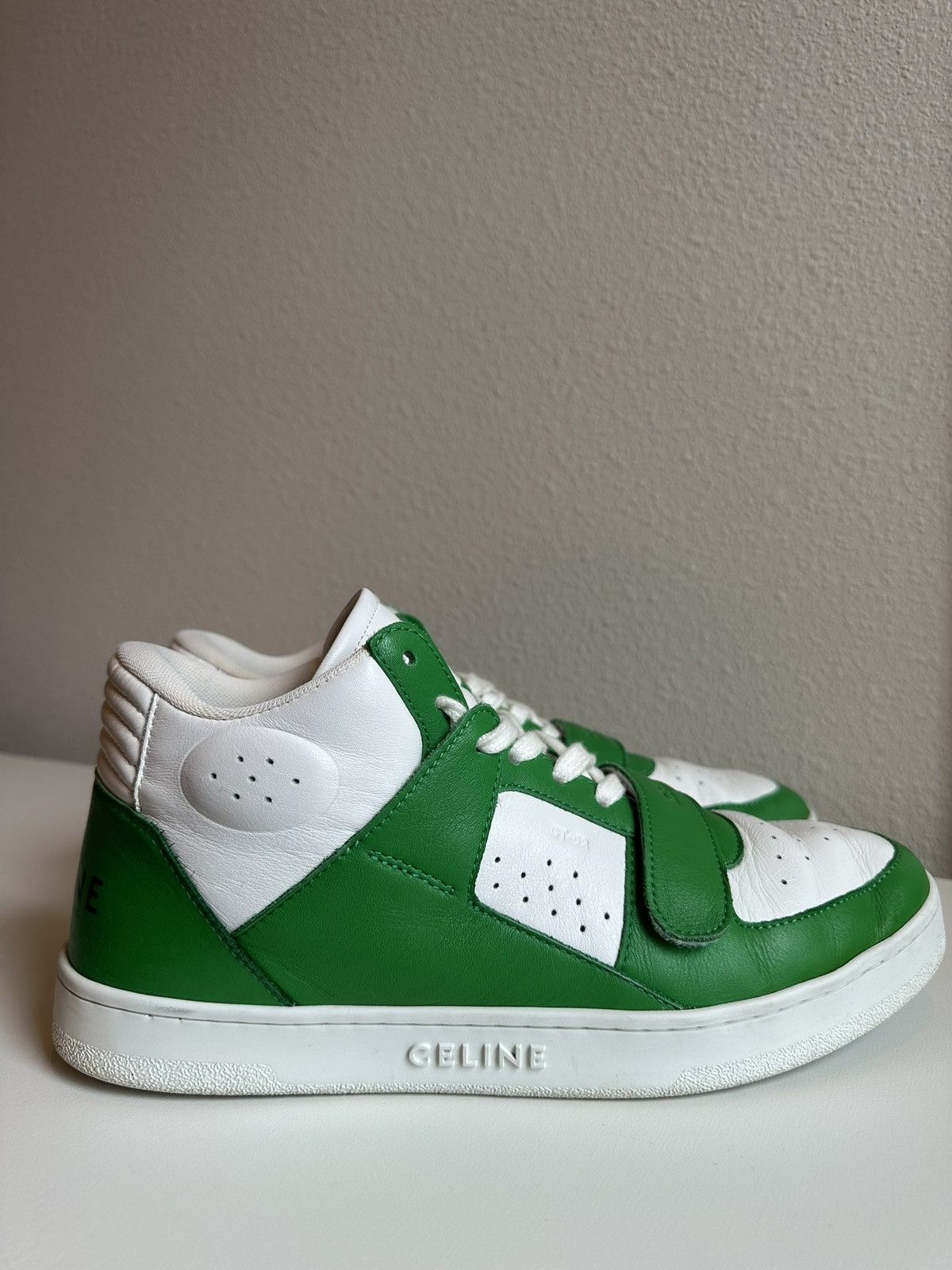 Celine CELINE HIGH TOP SNEAKER Size US 9 / EU 42 - 1 Thumbnail