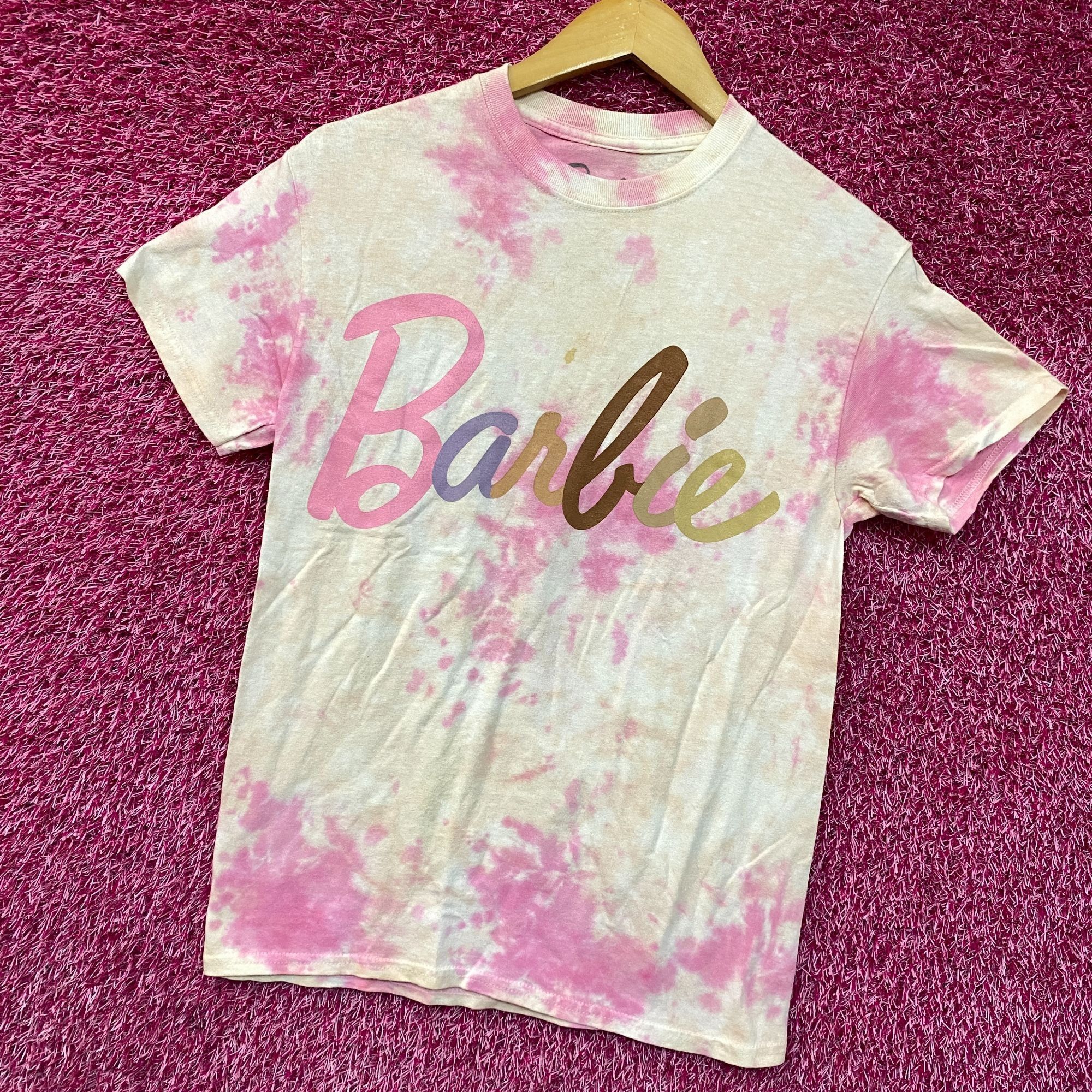 Other Barbie Title Logo Pink Tie-Dye T-Shirt Small Size US S / EU 44-46 / 1 - 3 Thumbnail