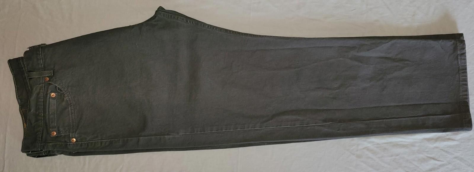 Levi's Levis regular fit 505 W38 L29 gray denim jeans Size US 38 / EU 54 - 4 Thumbnail