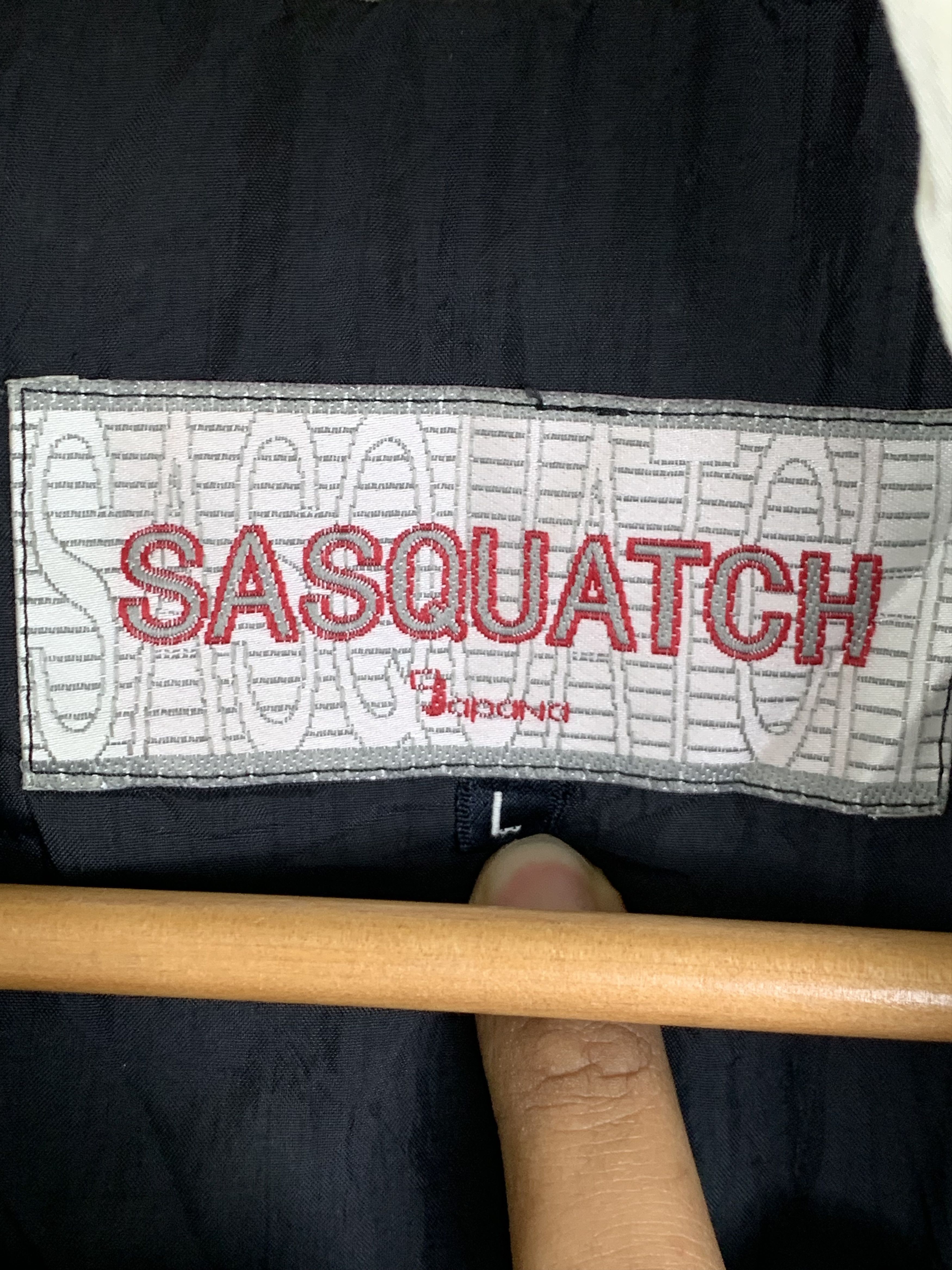 Sasquatchfabrix Vintage Sasquatch Hoodie Ski Bomber Jacket J1346 Size US L / EU 52-54 / 3 - 5 Thumbnail