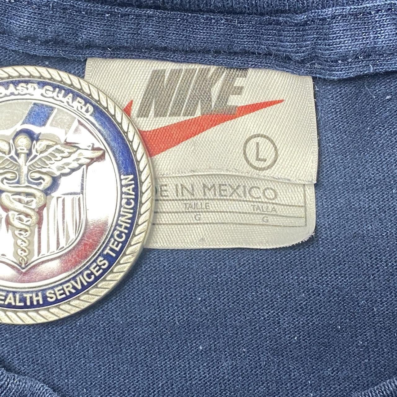 Nike Vintage Nike Navy Blue Tee Size Large Size US L / EU 52-54 / 3 - 3 Thumbnail