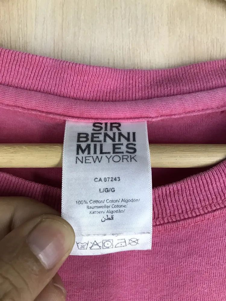 Rap Tees Sun Faded Sir Benni Miles New York Rap Tshirts Size US L / EU 52-54 / 3 - 8 Thumbnail