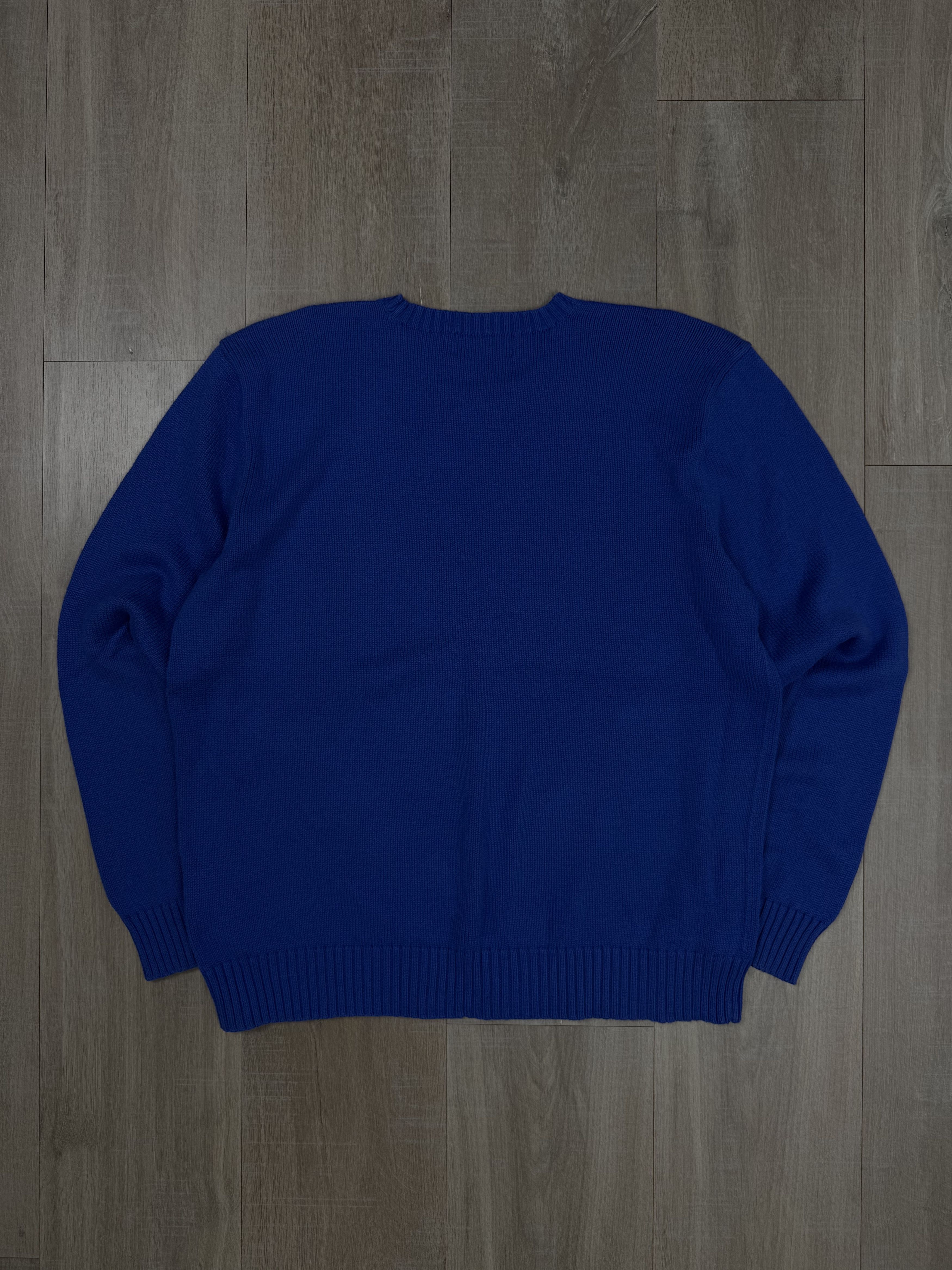 Polo Ralph Lauren Vintage Polo Ralph Lauren Sweater Blue Size L Size US L / EU 52-54 / 3 - 6 Thumbnail