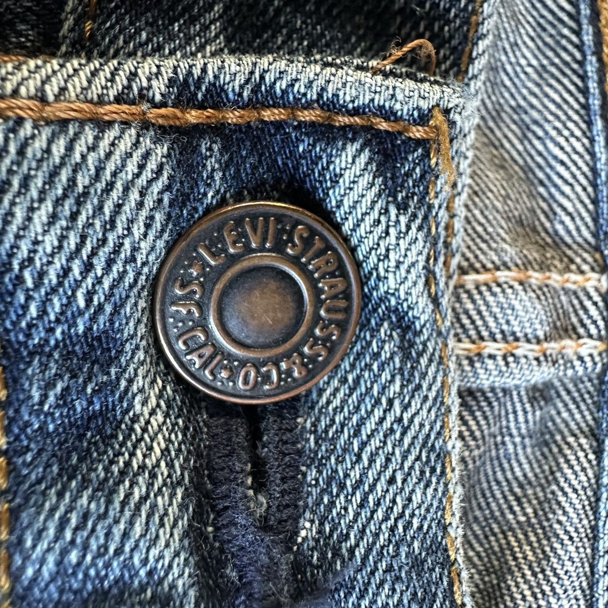 Levi's Levis 505 Distressed Blue Washed Vintage Denim 32x30 D578 Size US 32 / EU 48 - 14 Thumbnail