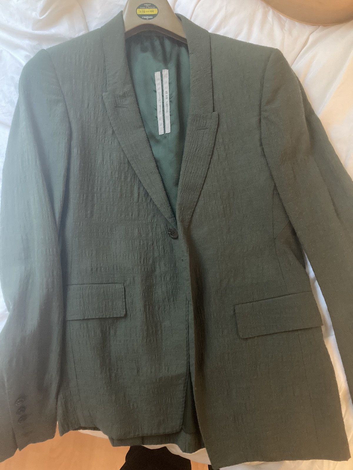 Rick Owens TECUATL SS20 Blazer Size 48R - 2 Thumbnail