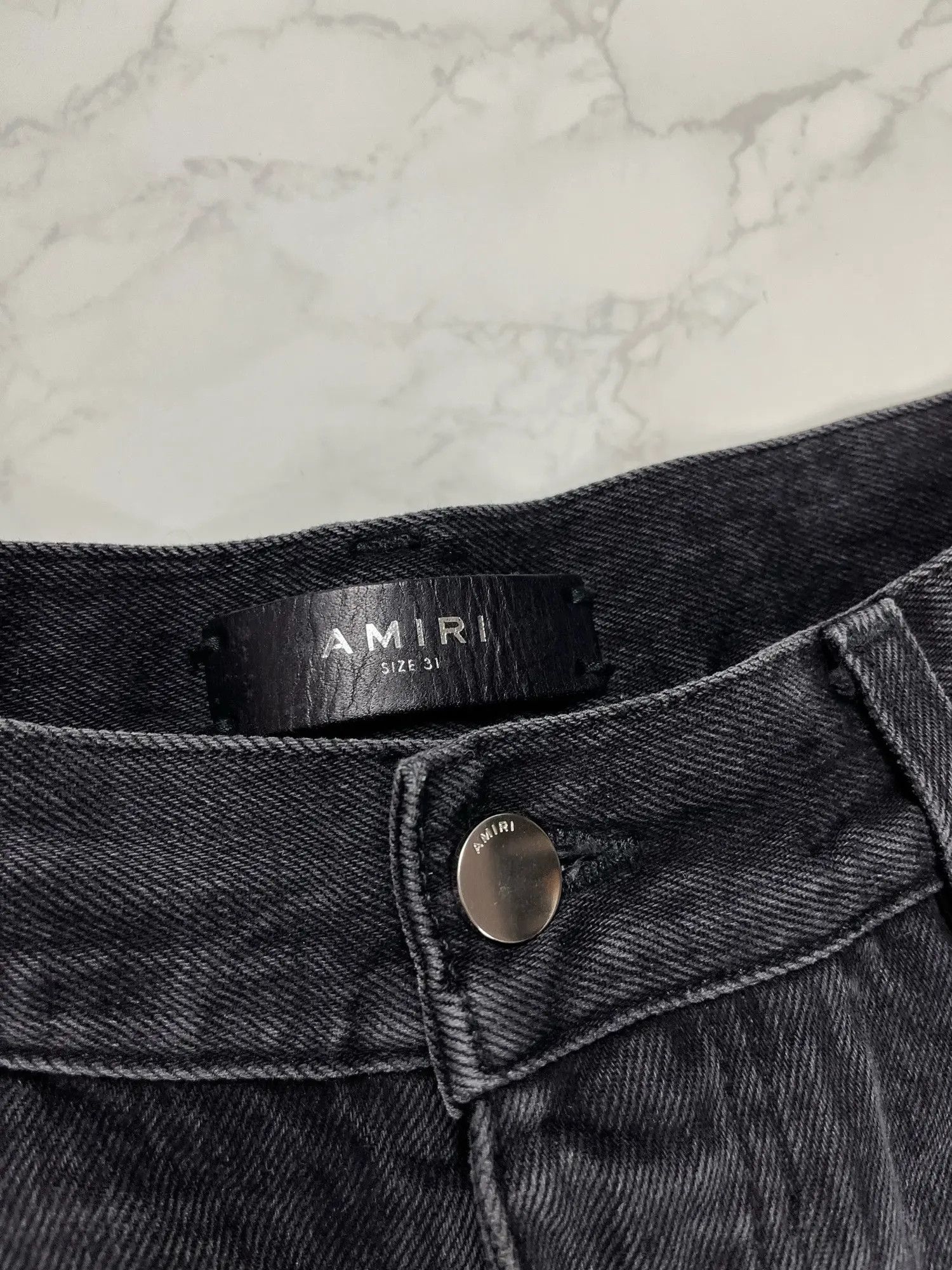 Amiri Amiri Paint Splatter Denim Shorts Size US 32 / EU 48 - 7 Thumbnail