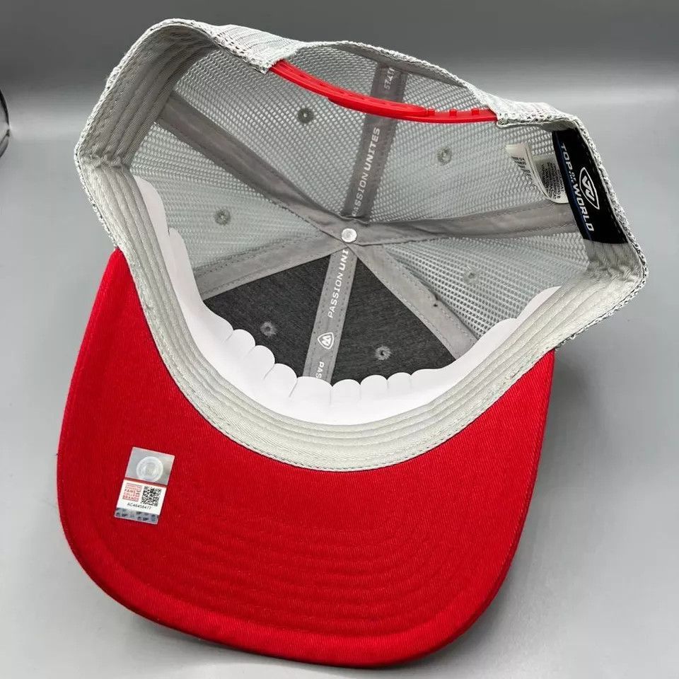 Top Of The World Wisconsin Badgers Trucker Hat Men Top of the World Snap Back Size ONE SIZE - 5 Thumbnail