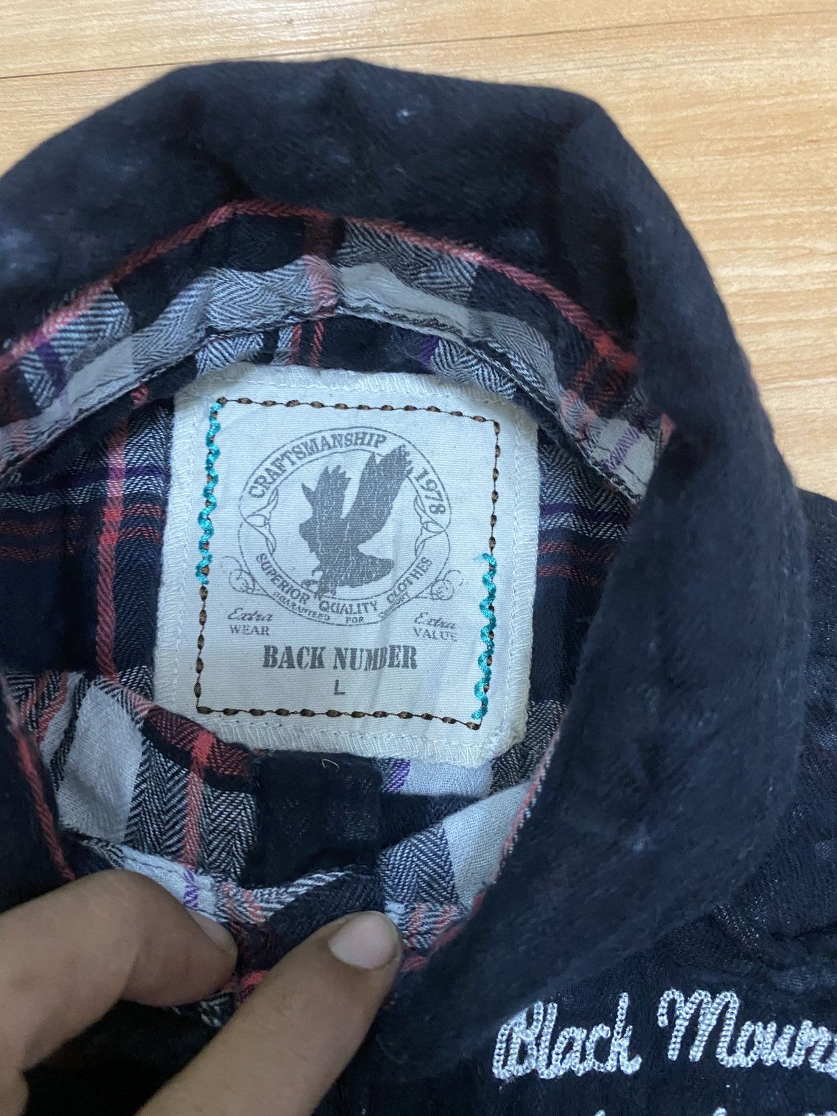 Japanese Brand Vintage Black Mountains Western Shirt – Snap Buttons Size L / US 10 / IT 46 - 3 Thumbnail