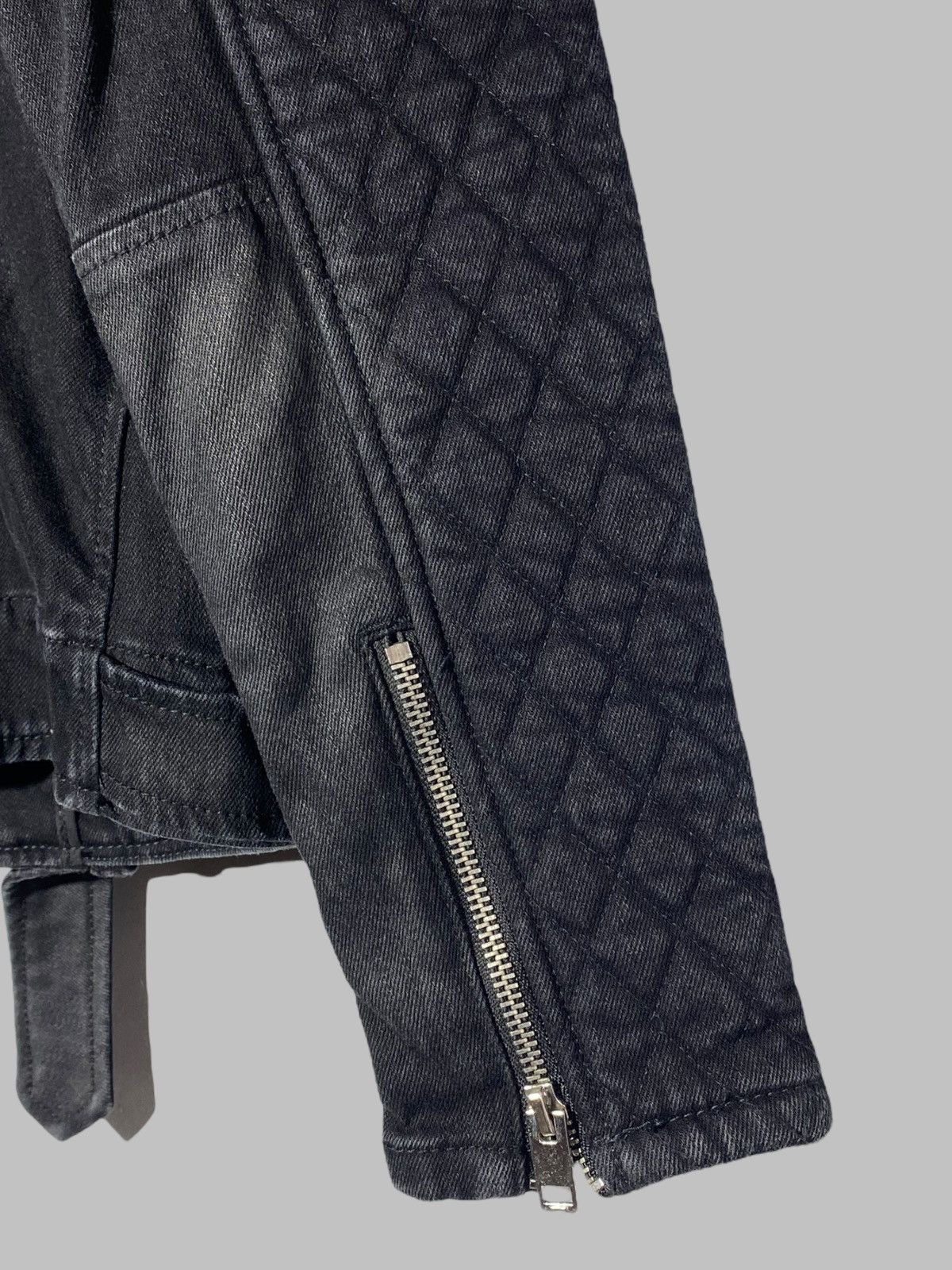 Diesel Vintage Diesel Y2k Quilted Distressed Style Biker Jacket Size S / US 4 / IT 40 - 17 Thumbnail