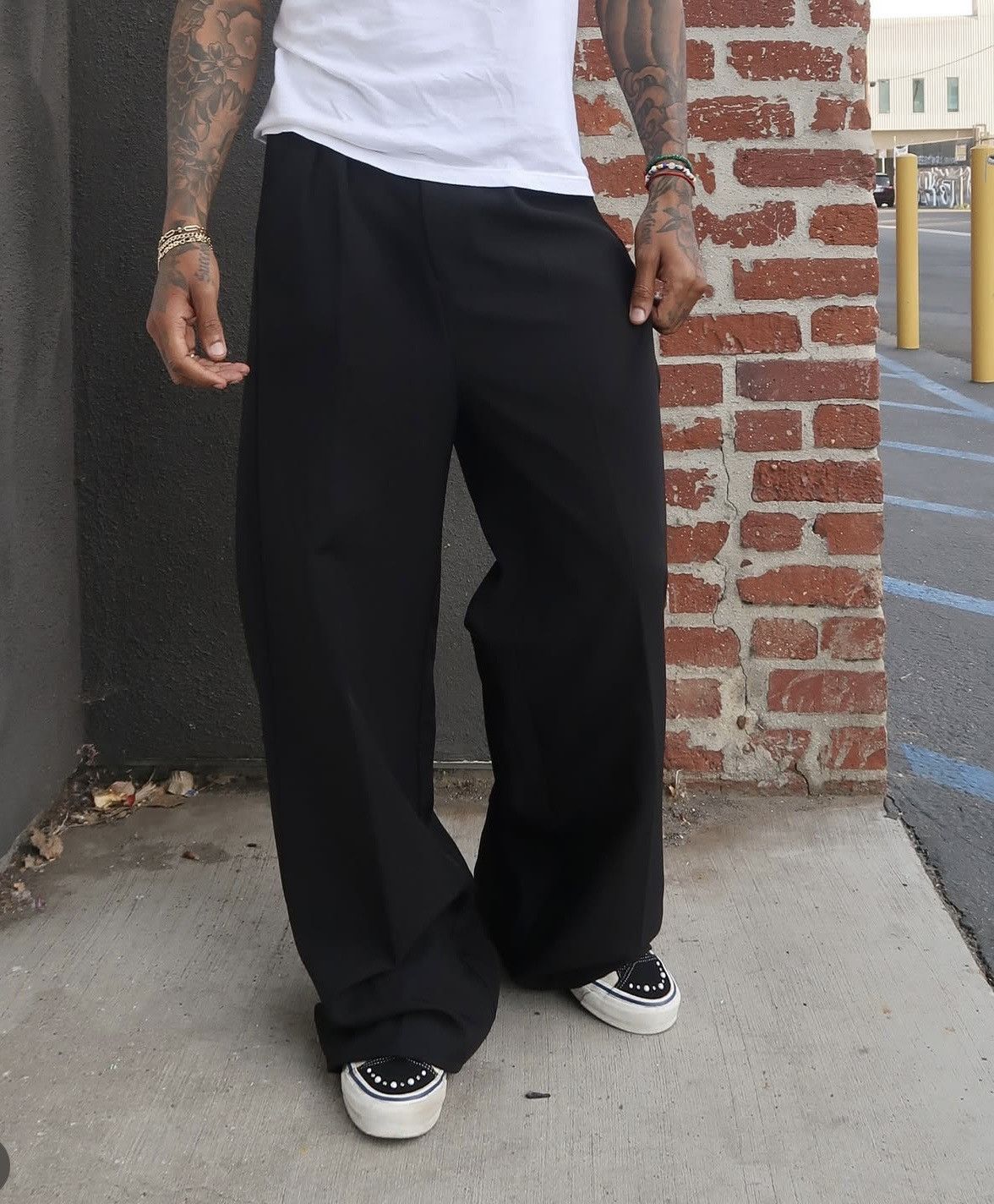 Seditionaries Pleated Trousers Size US 32 / EU 48 - 1 Thumbnail
