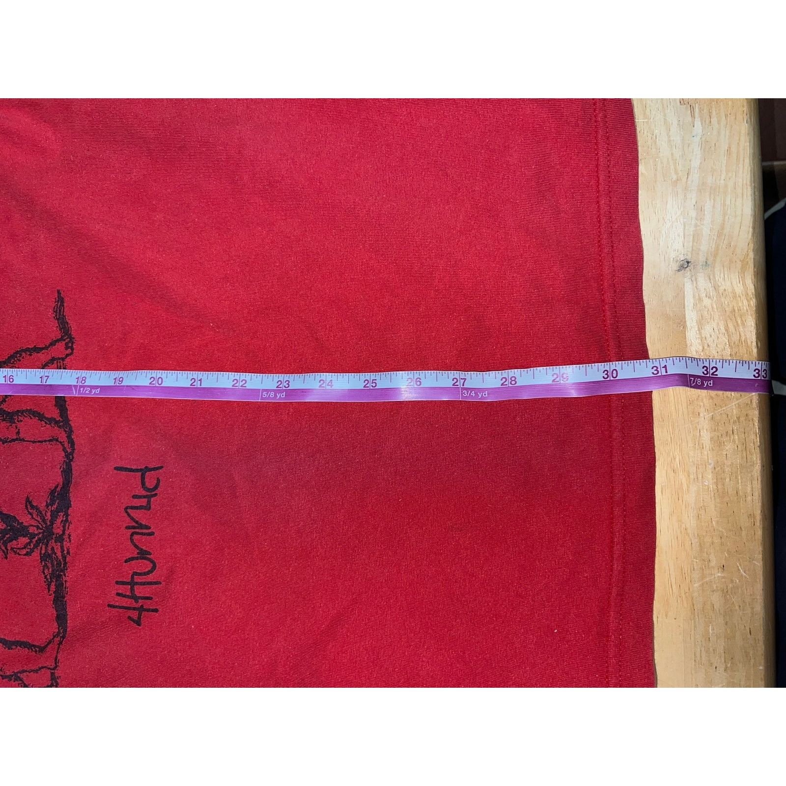 4HUNNID 4 Hunnid Shirt 4Hunnid YG Red Graphic Tour Concert Rap Tee L Size US L / EU 52-54 / 3 - 6 Thumbnail