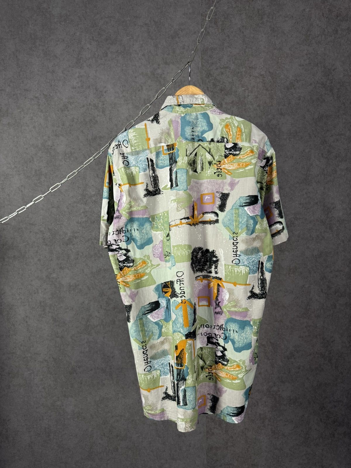 Vintage Art crazy Hawaiian shirt Size US L / EU 52-54 / 3 - 4 Thumbnail