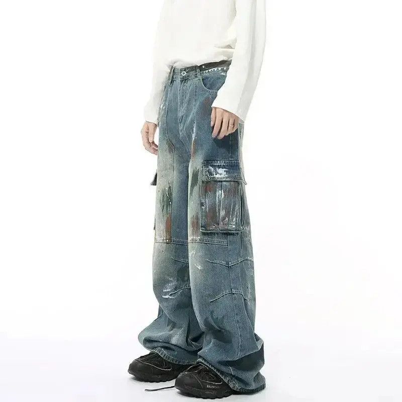 Japanese Brand Hand Painted Denim Size US 32 / EU 48 - 2 Thumbnail