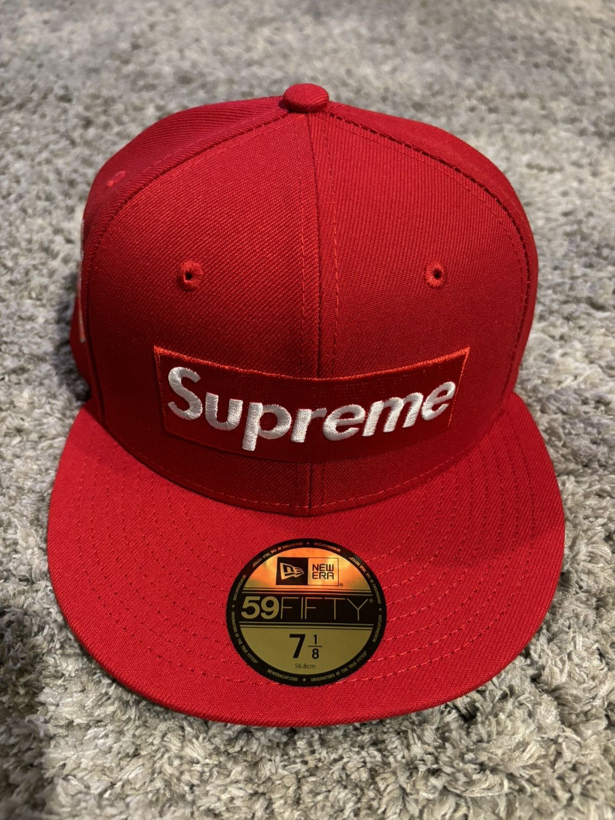 New Era × Supreme Supreme Championship Box Logo New Era 59fifty Hat Size ONE SIZE - 1 Thumbnail