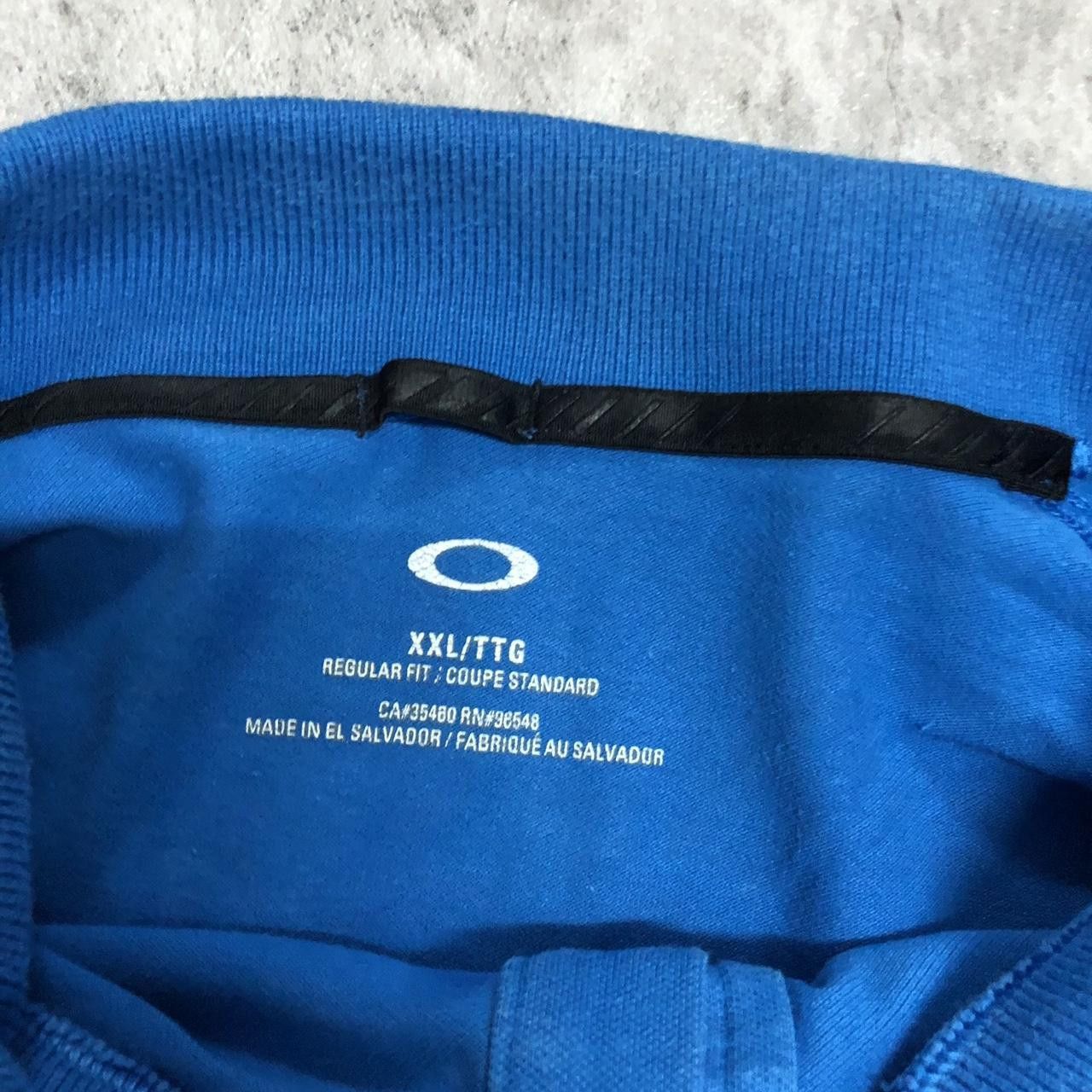 Oakley Blue Oakley polo shirt #poloshirt Size US XXL / EU 58 / 5 - 4 Thumbnail