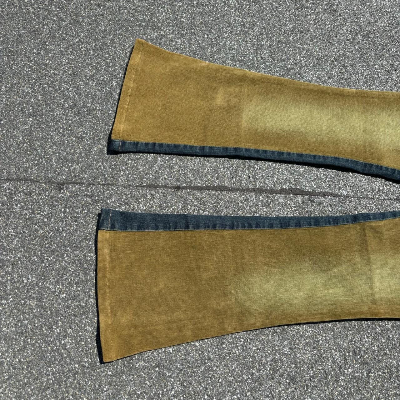 Japanese Brand × Vintage Vintage flared jeans Size US 30 / EU 46 - 2 Thumbnail