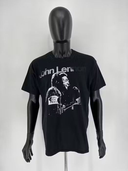 Band Tees RARE! Vintage 90s John Lennon Single Stitch The Beatles Size US XL / EU 56 / 4 - 3 Thumbnail