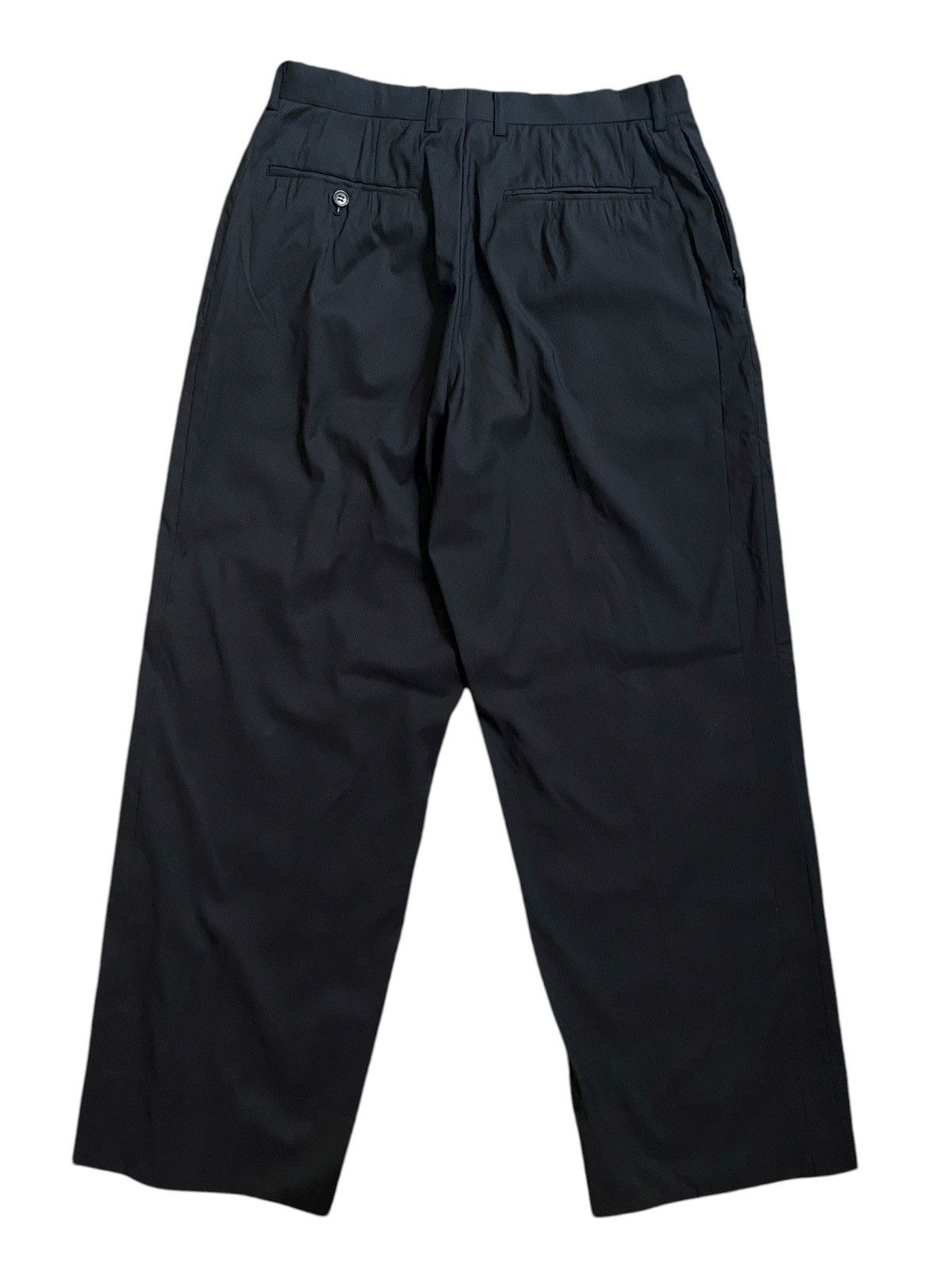 PPFM PPFM Wide Leg Black Pleated with Front Coin Pocket Size US 30 / EU 46 - 2 Thumbnail