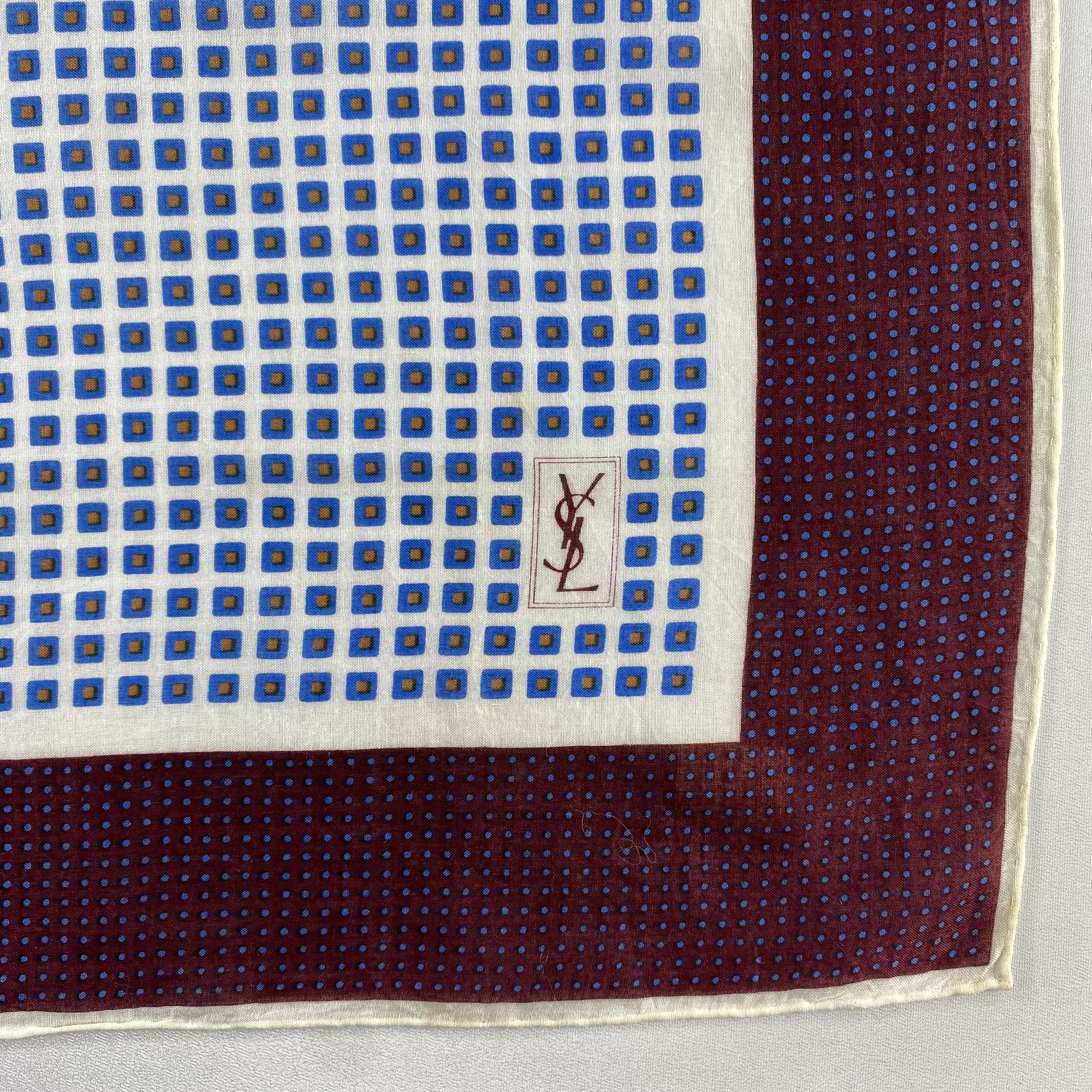 Vintage × Yves Saint Laurent Yves Saint Laurent Neckerchief / Handkerchief-P1935 Size ONE SIZE - 3 Thumbnail