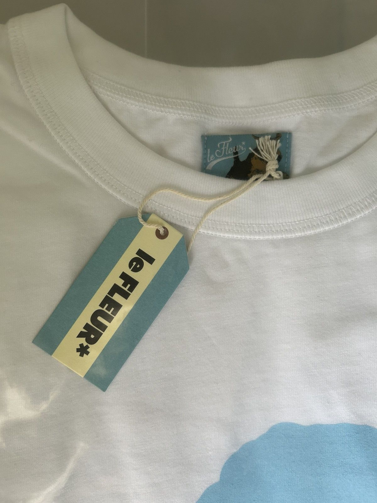 Golf le Fleur Le fleur flower tee blue logo Size US L / EU 52-54 / 3 - 3 Thumbnail