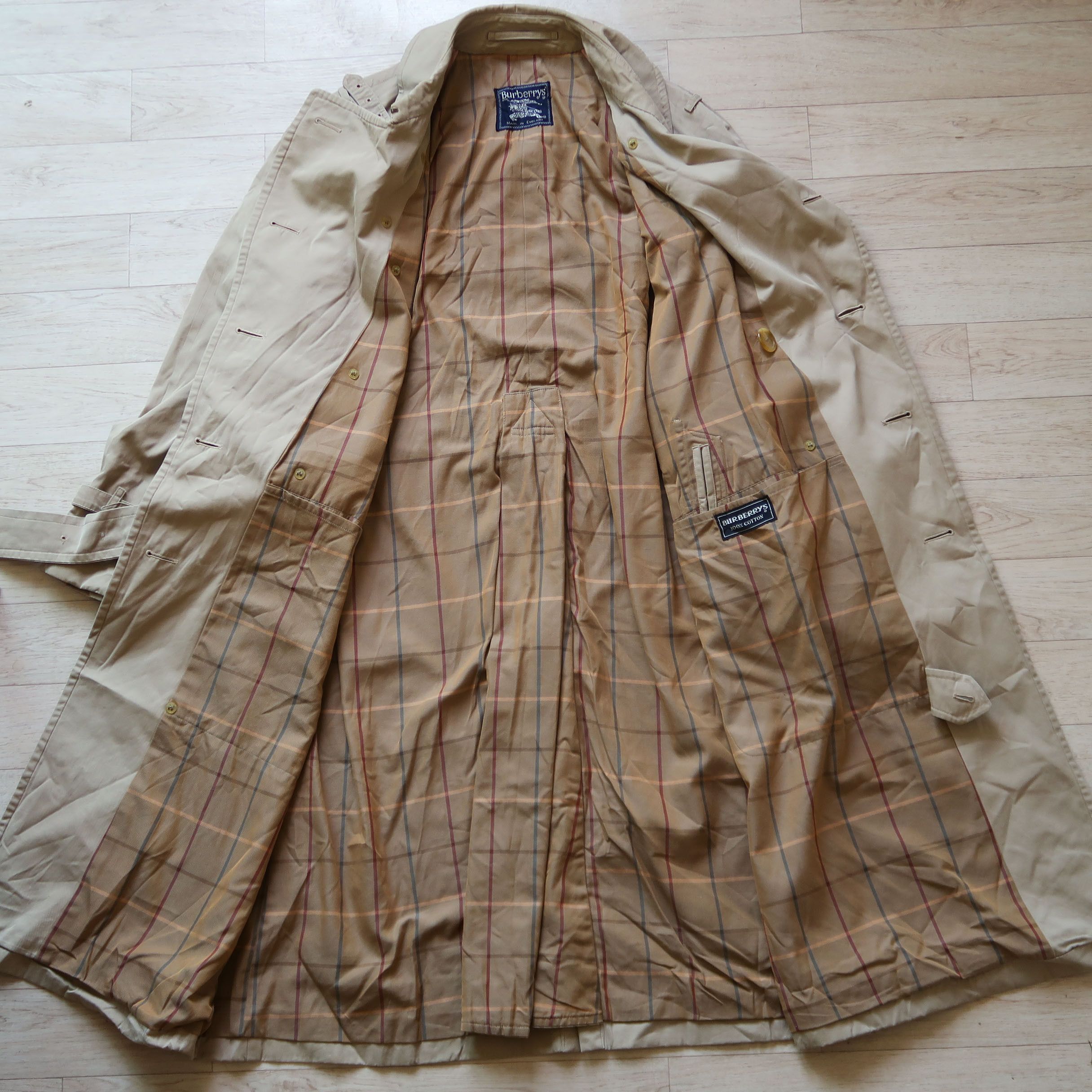 Burberry [Made in England] Vintage OG Burberry Trench Coat Size US M / EU 48-50 / 2 - 7 Thumbnail