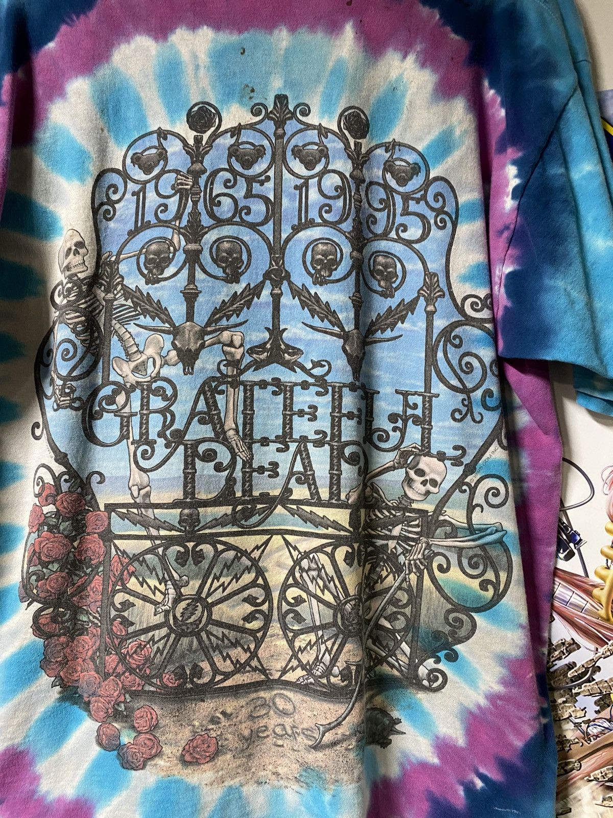 Band Tees 90’s Vintage Liquid Blue Grateful Dead Tee Shirt Large Size US L / EU 52-54 / 3 - 6 Thumbnail
