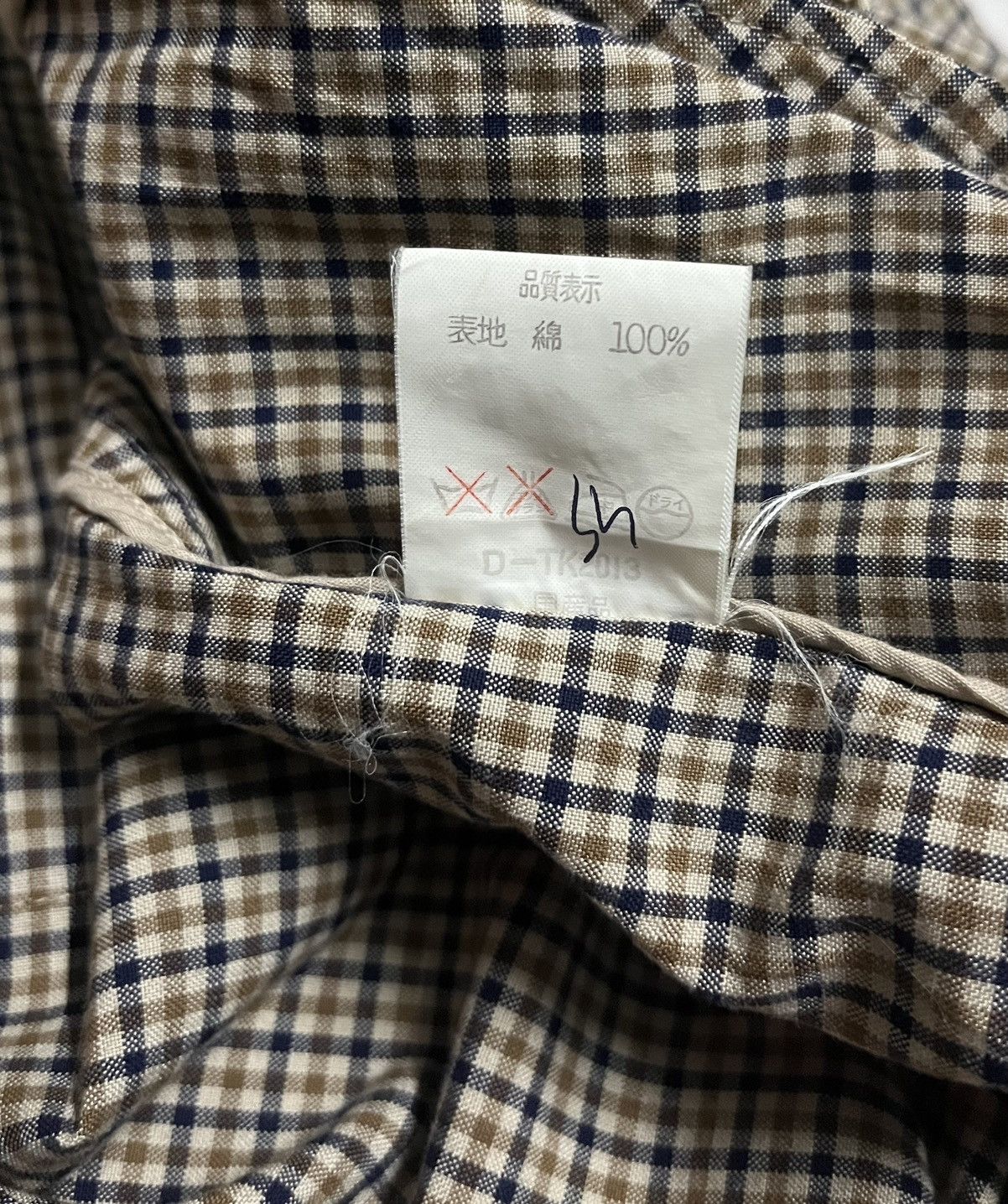 Aquascutum 🔥Vtg 90s Aquscutum Club Check Jacket Size US M / EU 48-50 / 2 - 13 Thumbnail