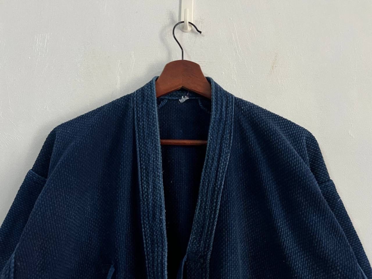 Indigo Vintage Dyed Kendo Uniform Japan Kimono Size US M / EU 48-50 / 2 - 4 Thumbnail