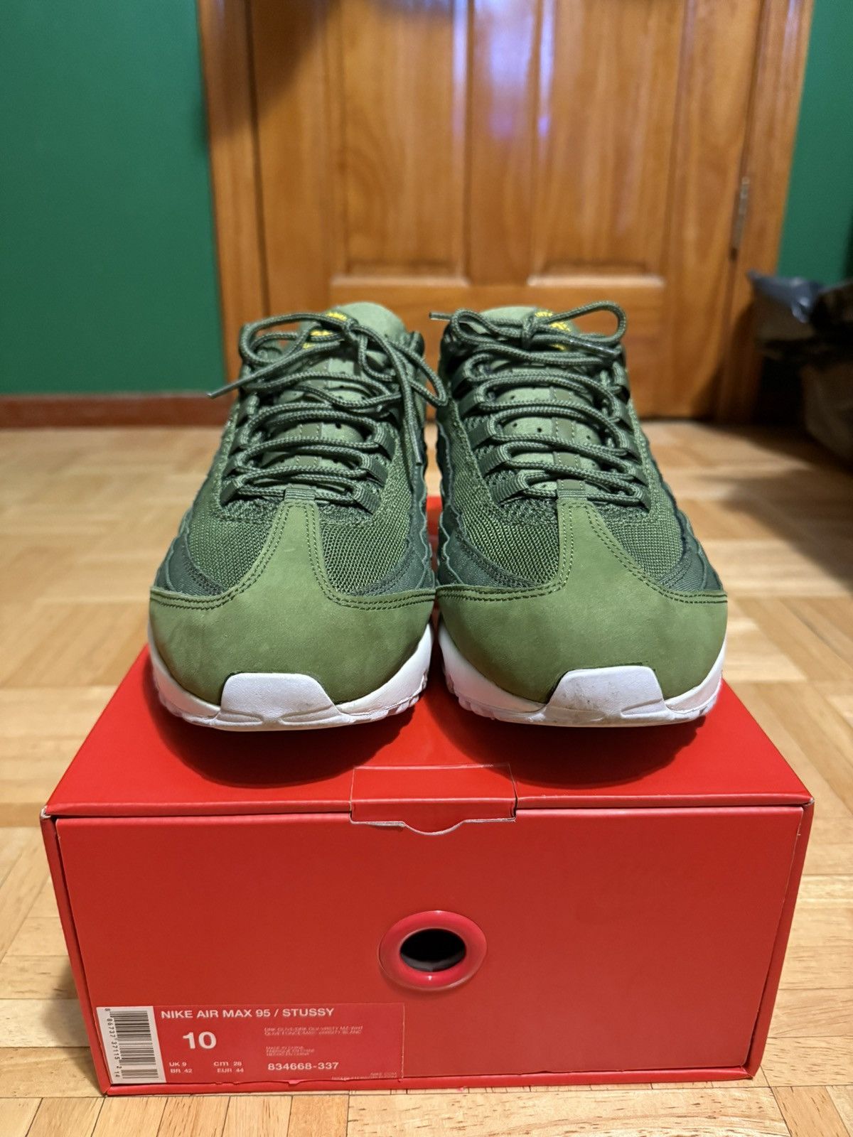 Nike × Stussy Stussy Nike Air Max 95 “Olive” Size US 10 / EU 43 - 3 Thumbnail