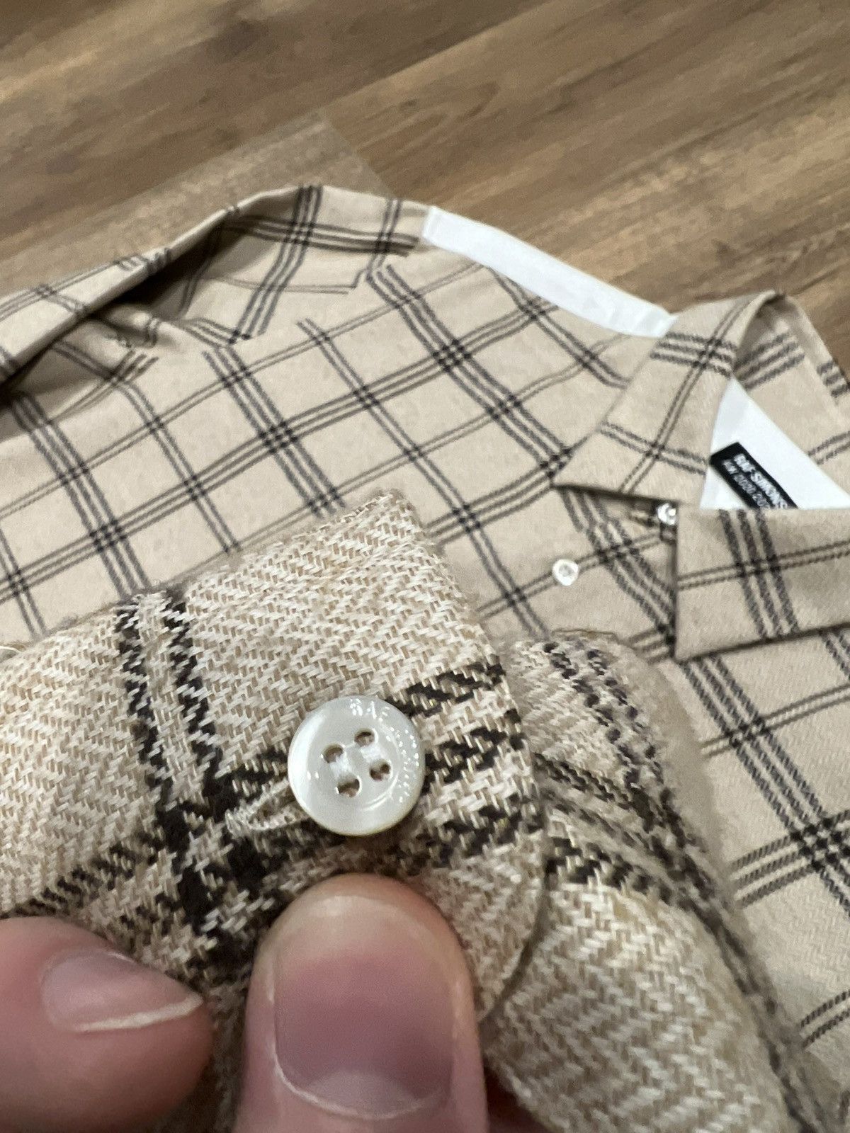 Raf Simons AW20/21 “Arrival” Flannel Shirt Size US M / EU 48-50 / 2 - 4 Thumbnail