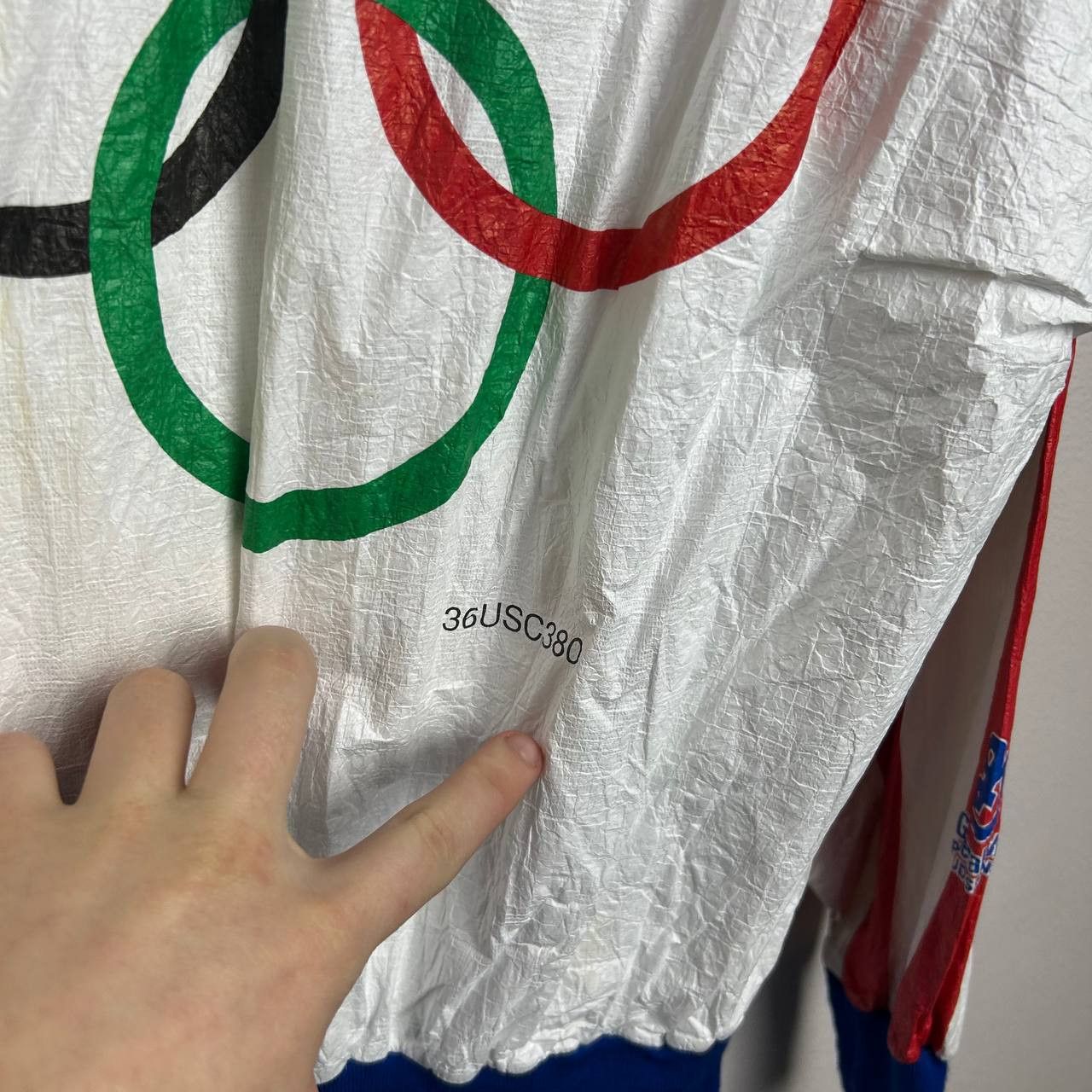 USA Olympics Vintage USA Olympic 1990s sport arhive jacket nylon Size US XL / EU 56 / 4 - 14 Thumbnail
