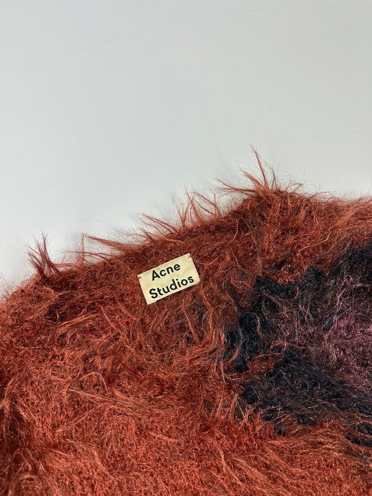 Acne Studios Acne Studio FW2017 Fuzzi Hairy Red Orange Sweater Knit Size US M / EU 48-50 / 2 - 4 Thumbnail