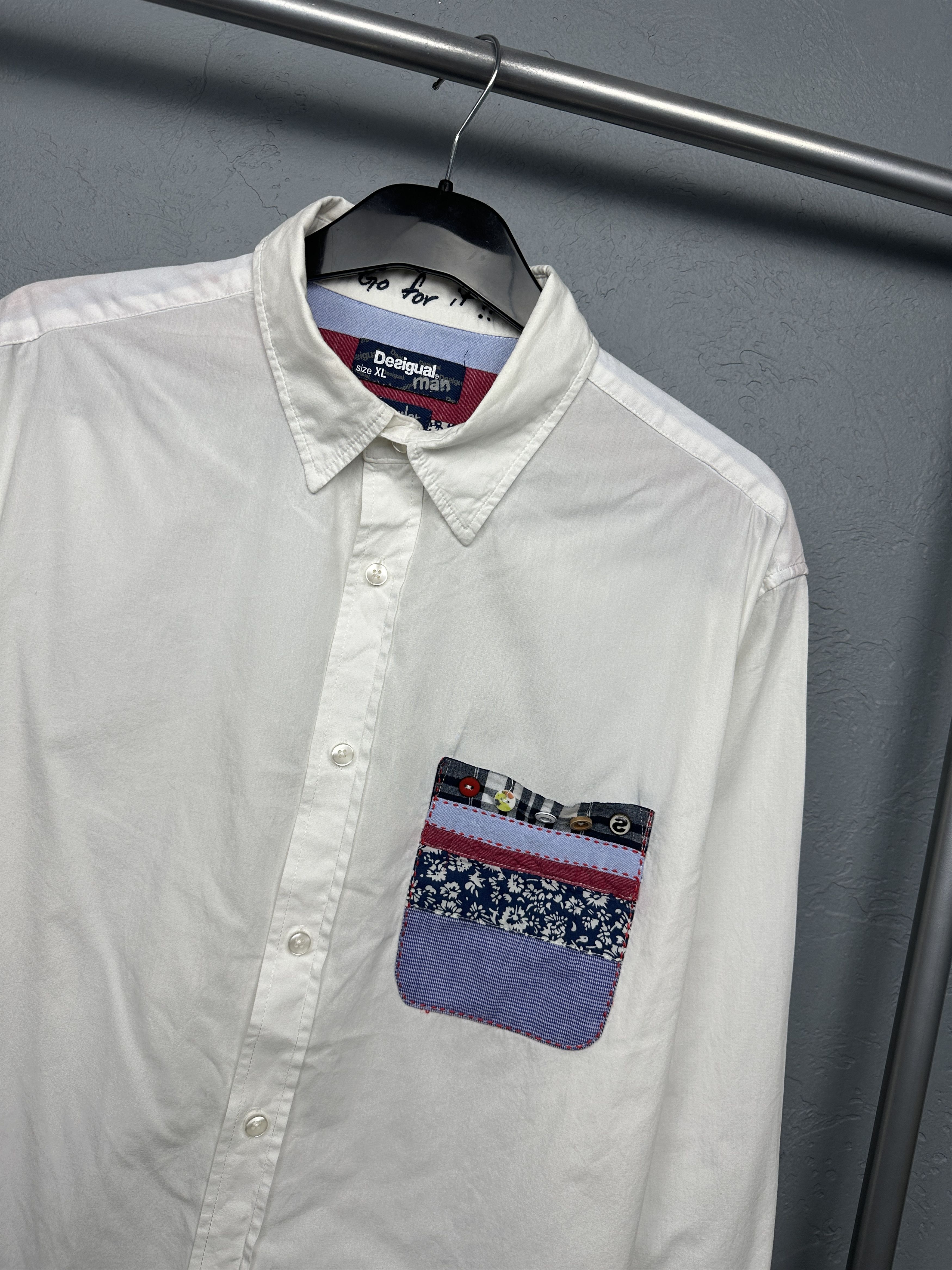 Desigual Desigual Mens Long Sleeve Shirt Size US XL / EU 56 / 4 - 2 Thumbnail
