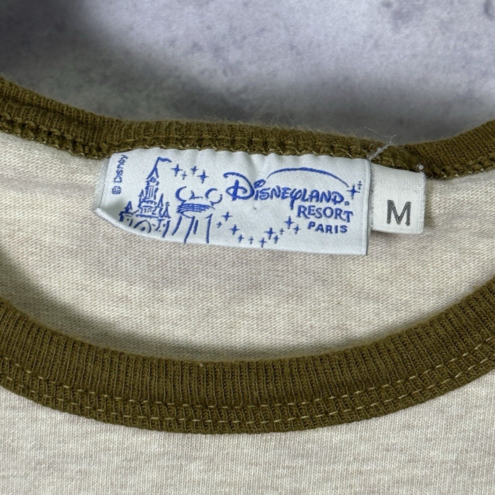 Disney Vintage Disney Happy Snow White T Shirt Mens M Tan Embroider Size US M / EU 48-50 / 2 - 4 Thumbnail