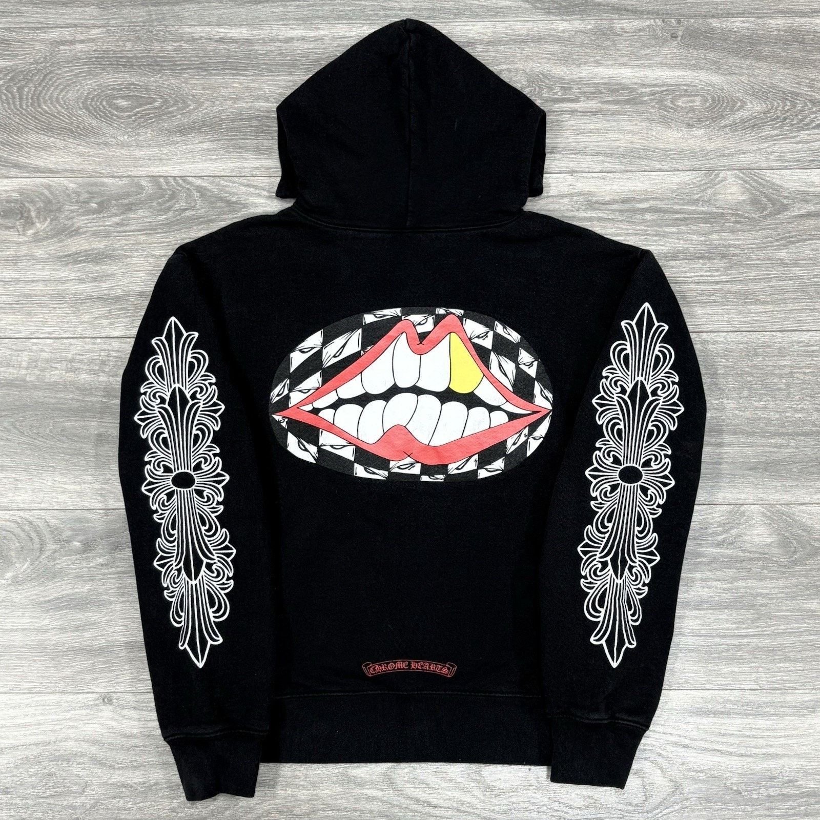 Chrome Hearts Chrome Hearts x Matty Boy Flower Chomper Hoodie | CLEAN ...